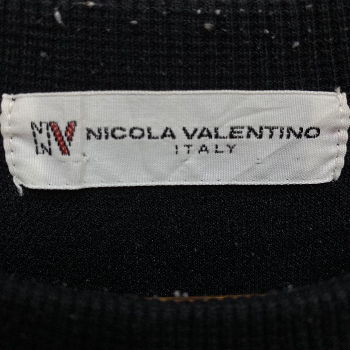 Vintage Vintage Nicola Valentino Sport Sweatshirt Black Size M Size US M / EU 48-50 / 2 - 9 Thumbnail