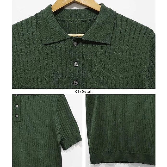 Vintage Streetwear Summer Retro Knit T-Shirt Size US L / EU 52-54 / 3 - 3 Thumbnail