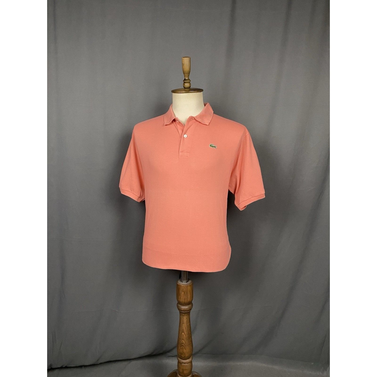Lacoste MINT! Lacoste Men's Pink Polo T-Shirt Big Size Size 8 / 3XL Size US XXL / EU 58 / 5 - 2 Thumbnail