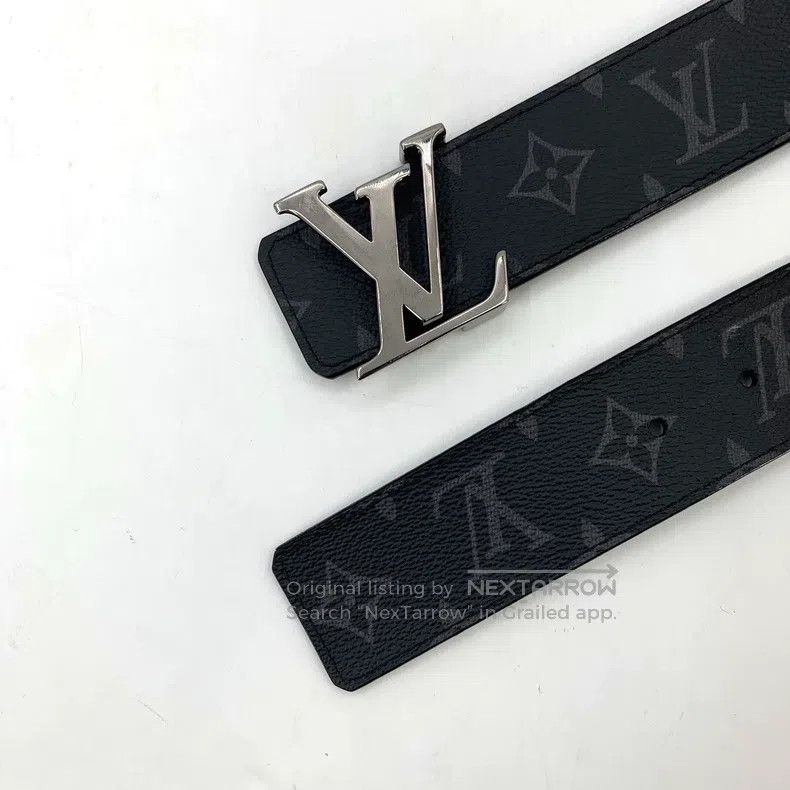 Louis Vuitton Louis Vuitton Black logo presbyopic full print smooth buck Size ONE SIZE - 4 Thumbnail