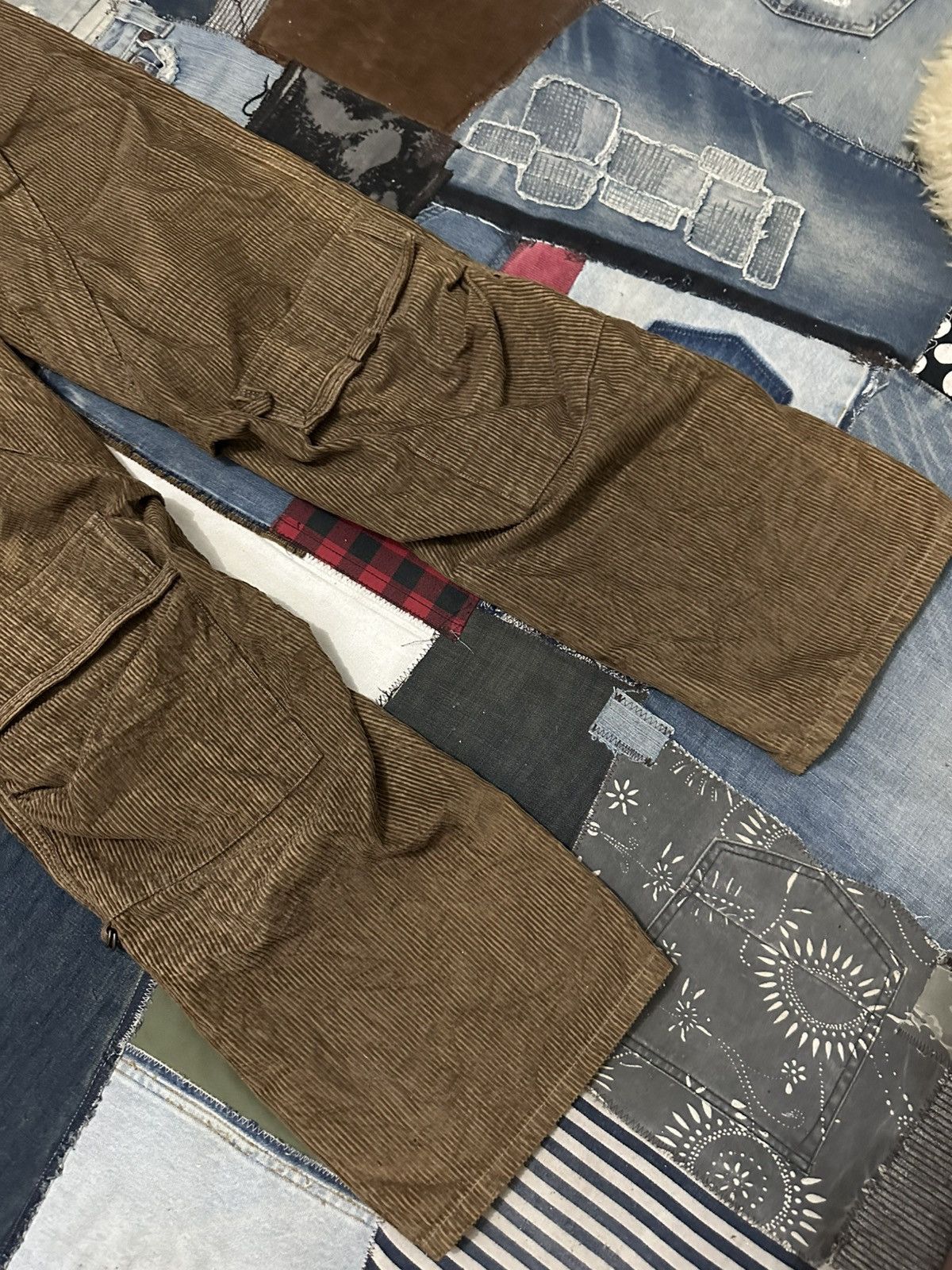 Marithe + Francois Girbaud MFG Nice Design Front Pocket Cargo pants Size US 31 - 3 Thumbnail