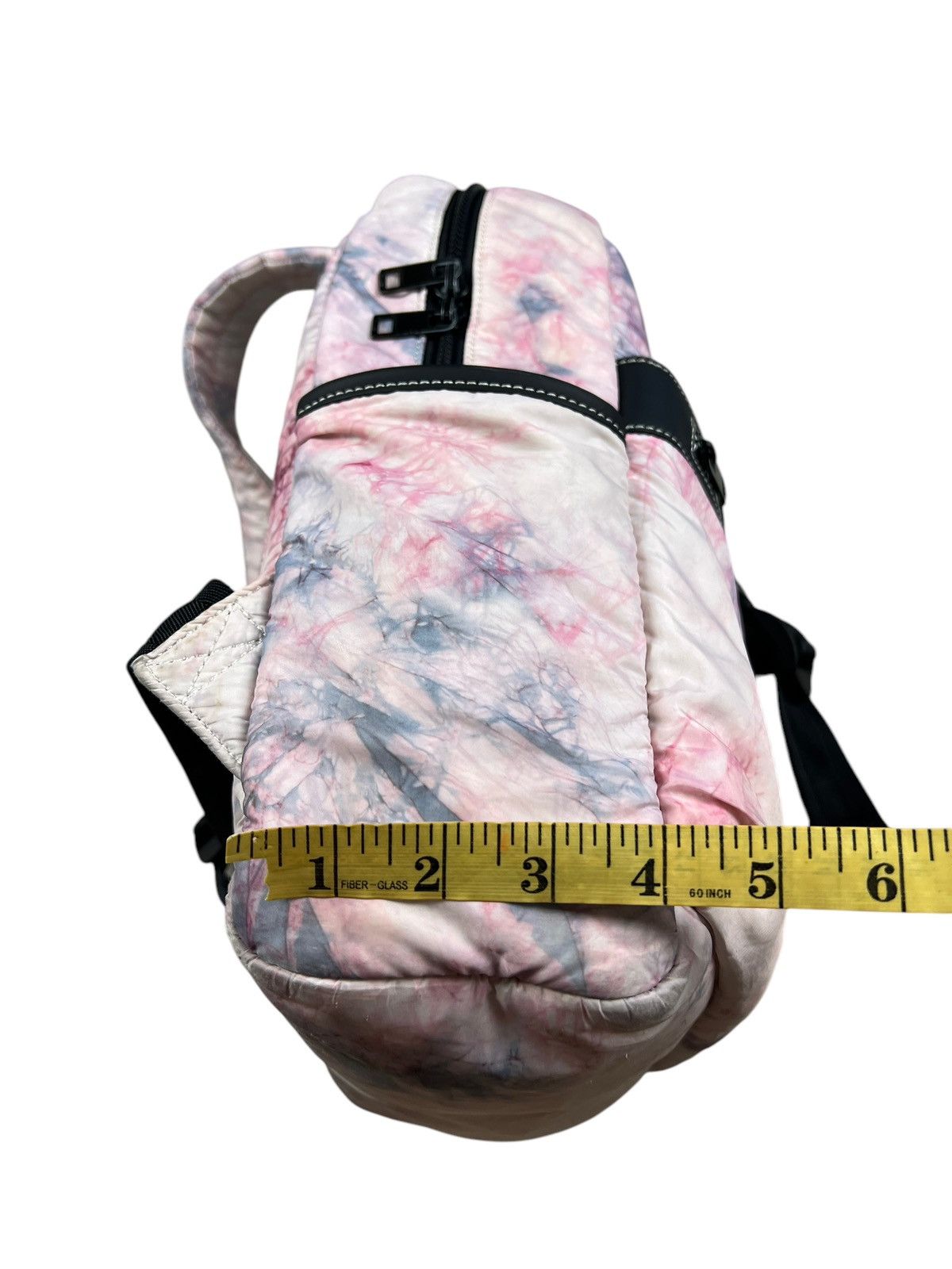 Diesel × Diesel Black Gold Diesel Pink Marble Backpack Size ONE SIZE - 19 Thumbnail