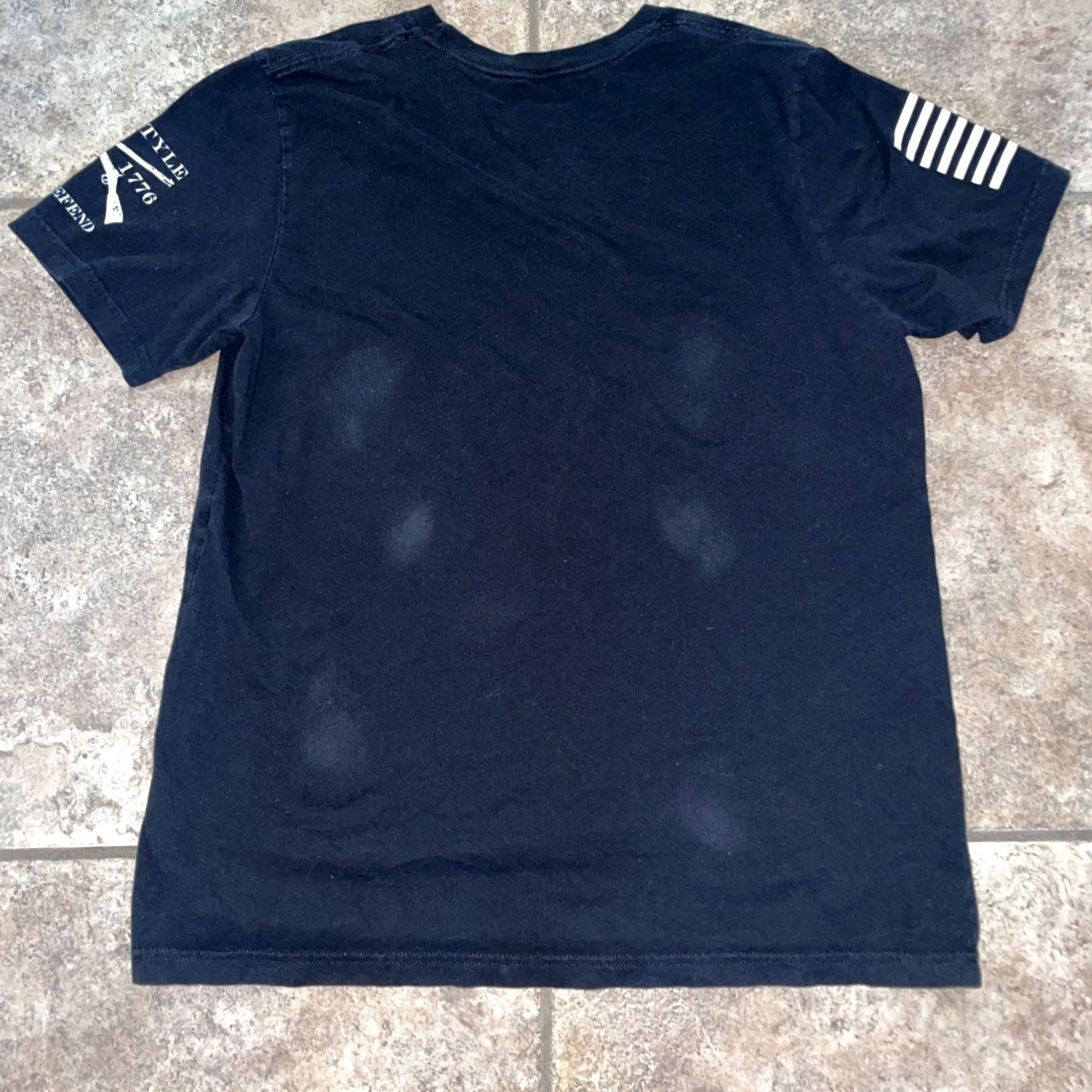 Vintage Grunt Style graphic tee this well defend 100% cotton Mens Size L Black T-Shirt Size US L / EU 52-54 / 3 - 5 Thumbnail