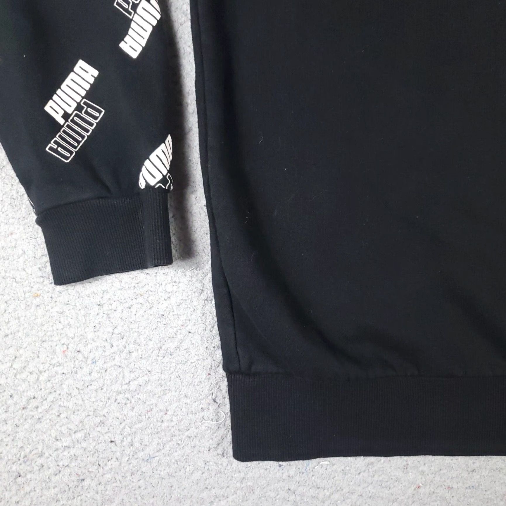 Puma PUMA Pullover Sweater Mens Medium Black Logo Fleece Crew Neck Cotton Blend Casual Size US M / EU 48-50 / 2 - 3 Thumbnail