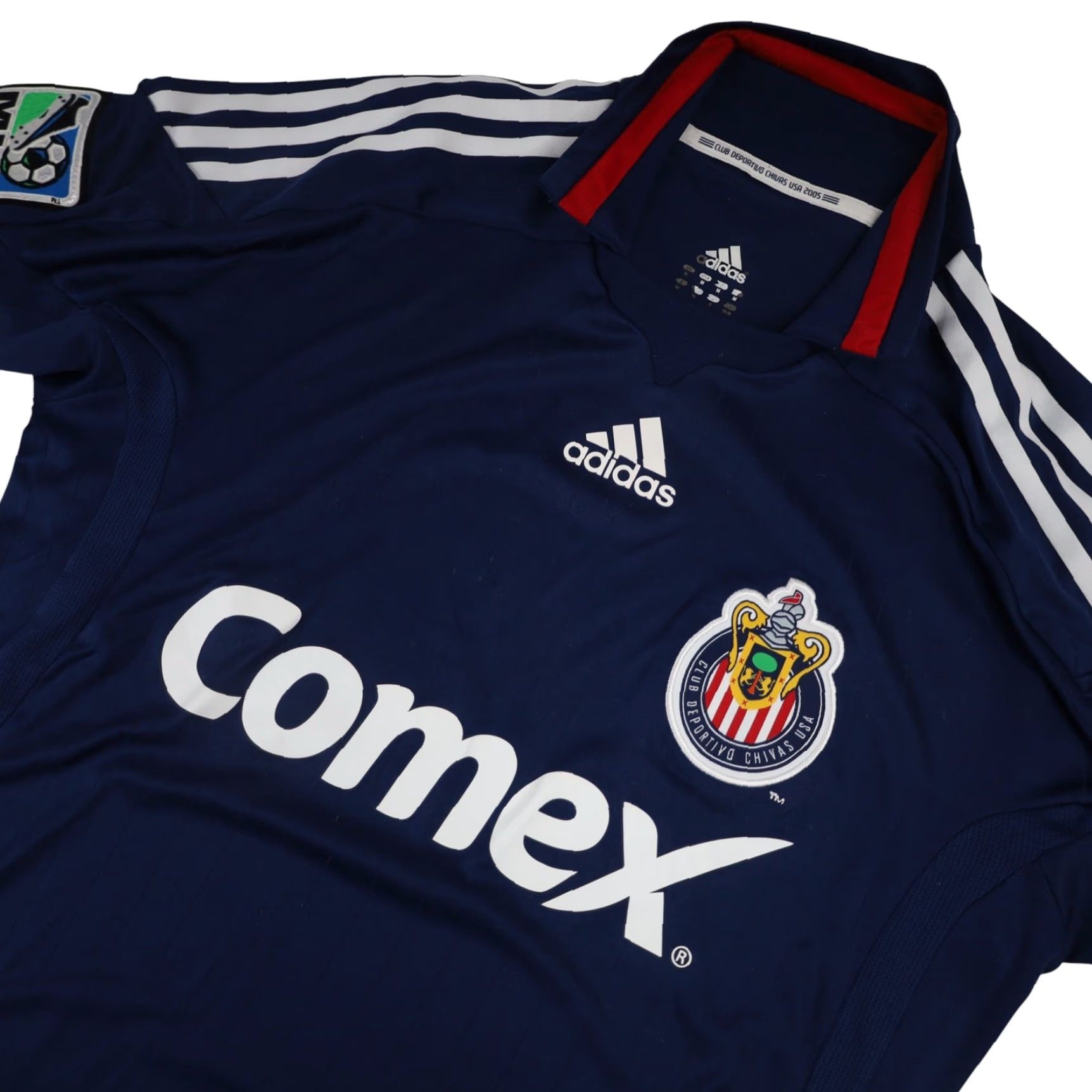 Adidas VINTAGE 2009 Adidas Club Deportivo Chivas USA Soccer Jersey Blue M Mens Size US M / EU 48-50 / 2 - 5 Thumbnail