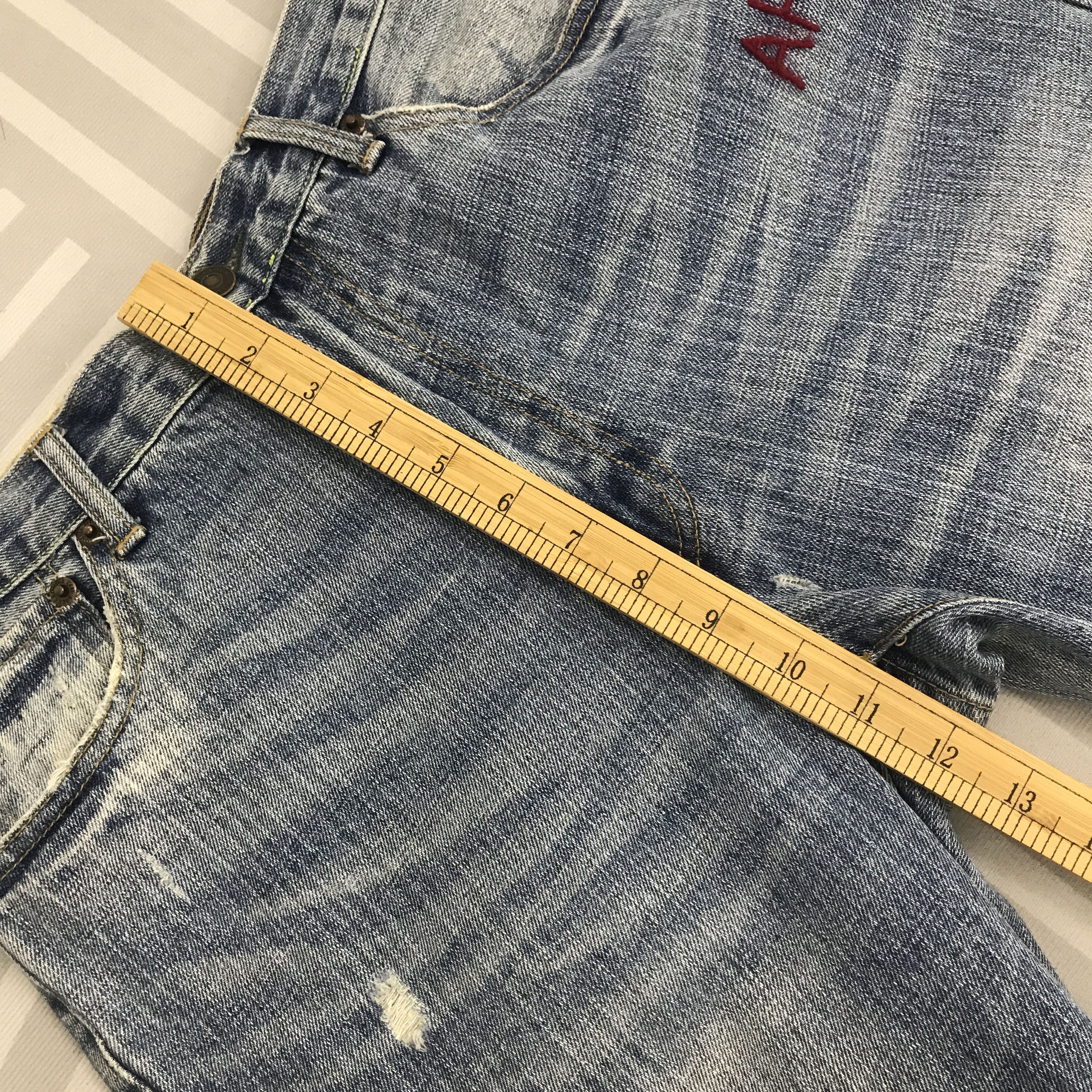 Abercrombie & Fitch × Vintage Baggy Denim Abercrombie & Fitch Distressed Jeans pants Size US 30 / EU 46 - 9 Thumbnail