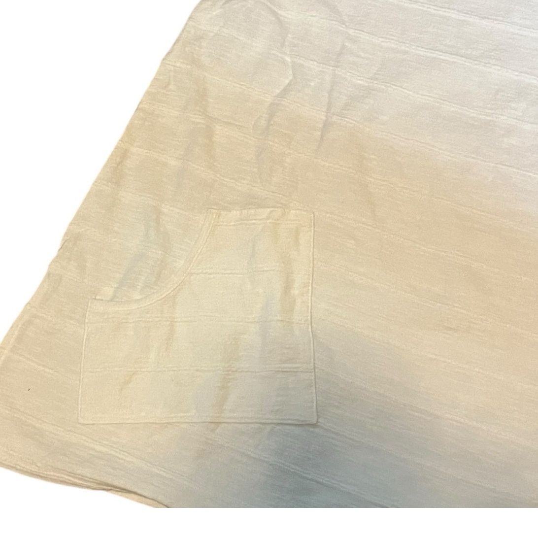 Habitat Habitat Textured Short Sleeve White VNeck TShirt with pocket Size M / US 6-8 / IT 42-44 - 3 Thumbnail