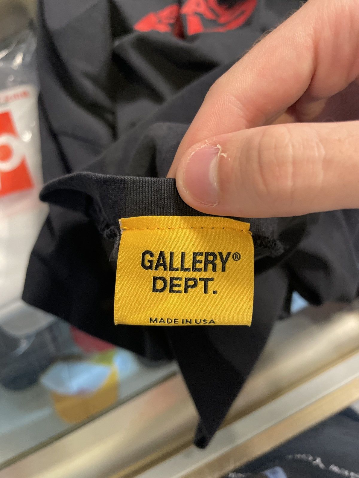 Gallery Dept. Gallery Dept. ATK Stacked Logo T-Shirt Black XL Size US XL / EU 56 / 4 - 5 Thumbnail