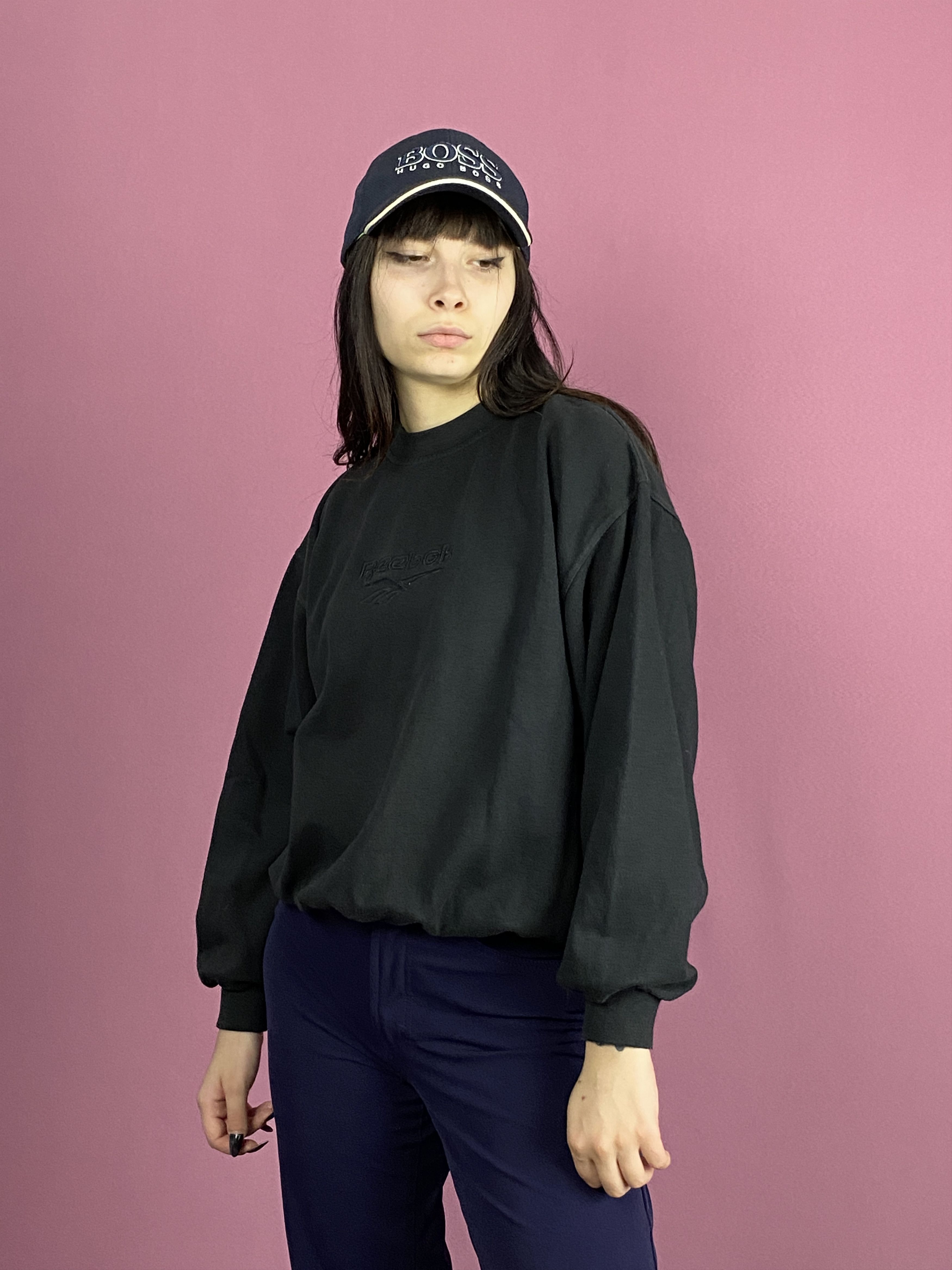 Reebok × Vintage 90s Reebok Vintage Women's Sweatshirt - L Size L / US 10 / IT 46 - 2 Thumbnail