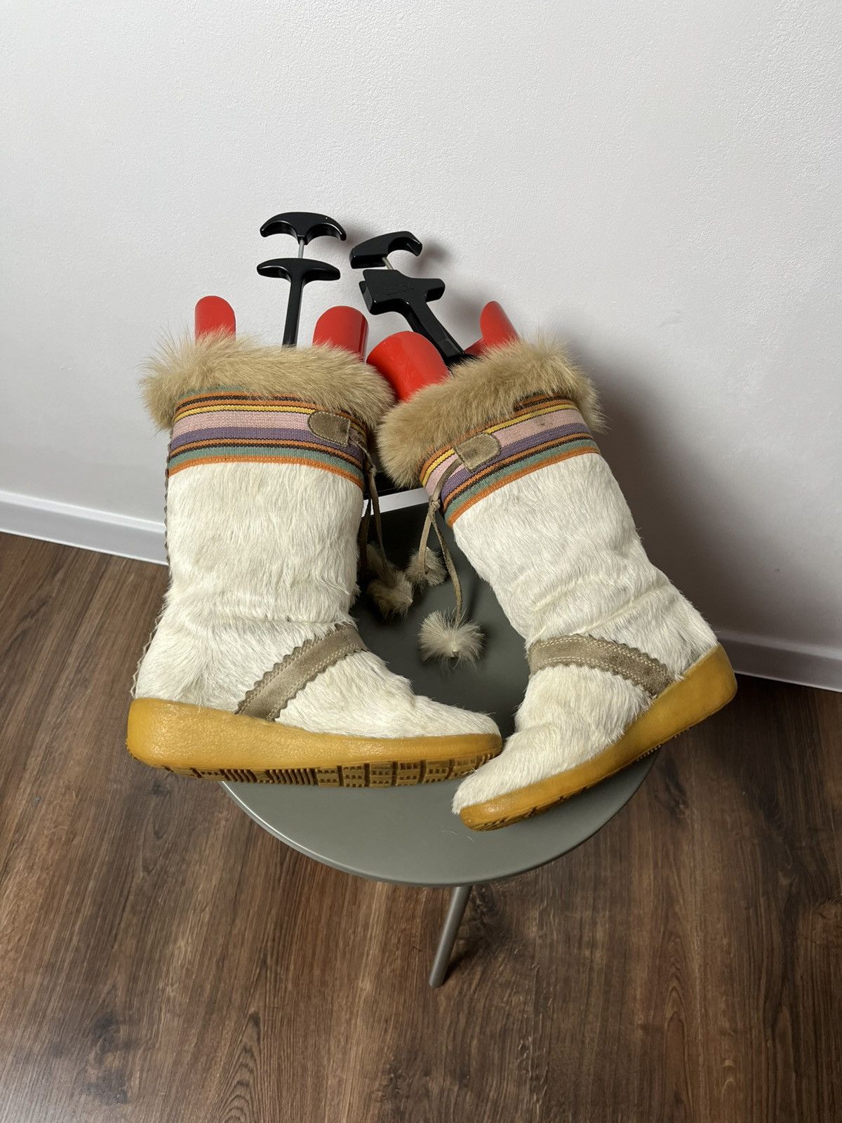 Japanese Brand Tecnica Fur Winter Boots Pony Hair Made in Italy Size 37–38 Size US 6.5 / IT 36.5 - 7 Thumbnail