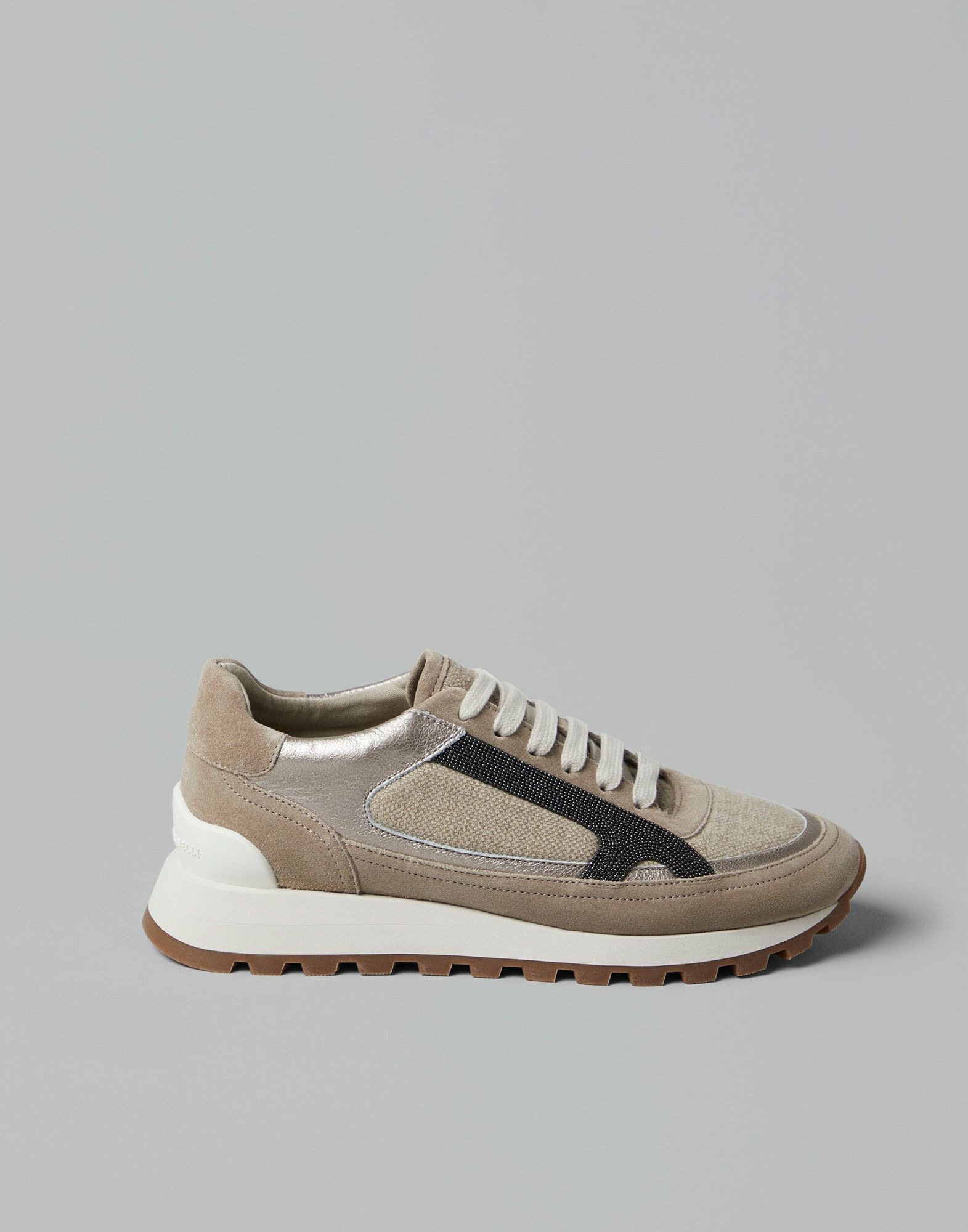 Brunello Cucinelli o1la1rc1a0425 Low-Top Sneakers in Multicolor Size US 9 / IT 39 - 5 Thumbnail