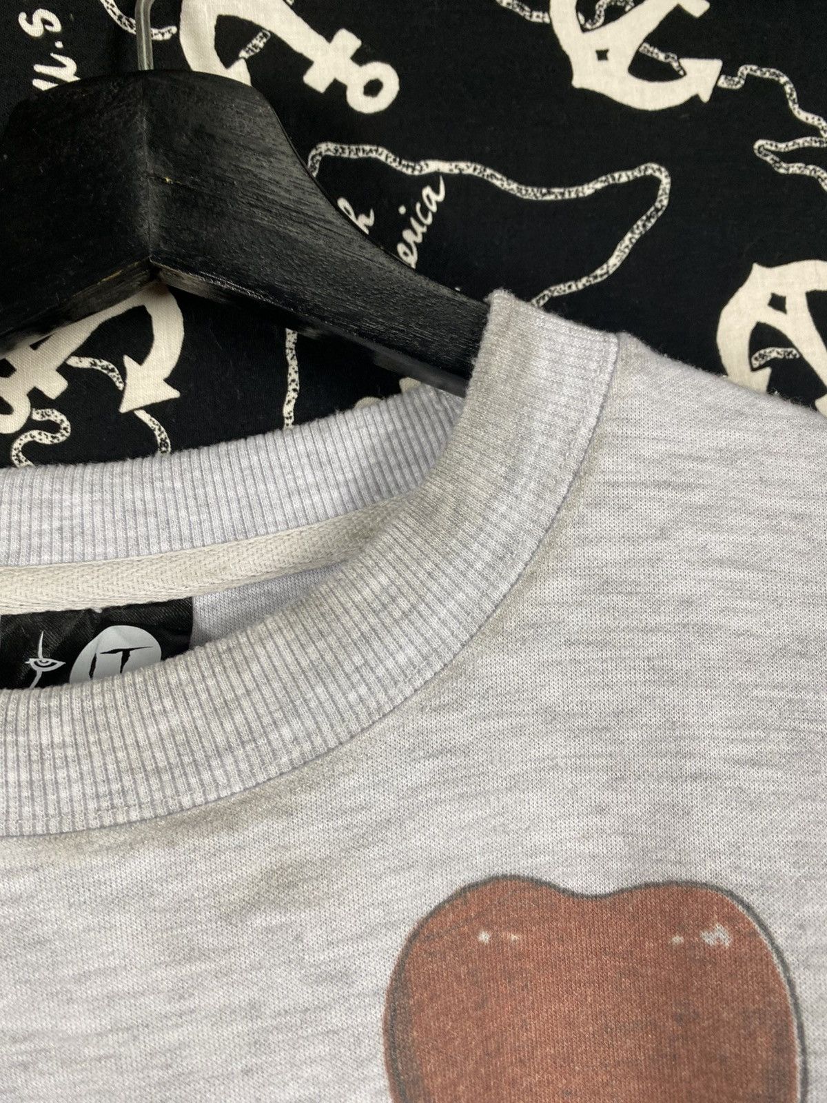 Expert Horror IT Pennywise Graphic Sweatshirt Grey Horror Movie Crewneck Size US L / EU 52-54 / 3 - 6 Thumbnail