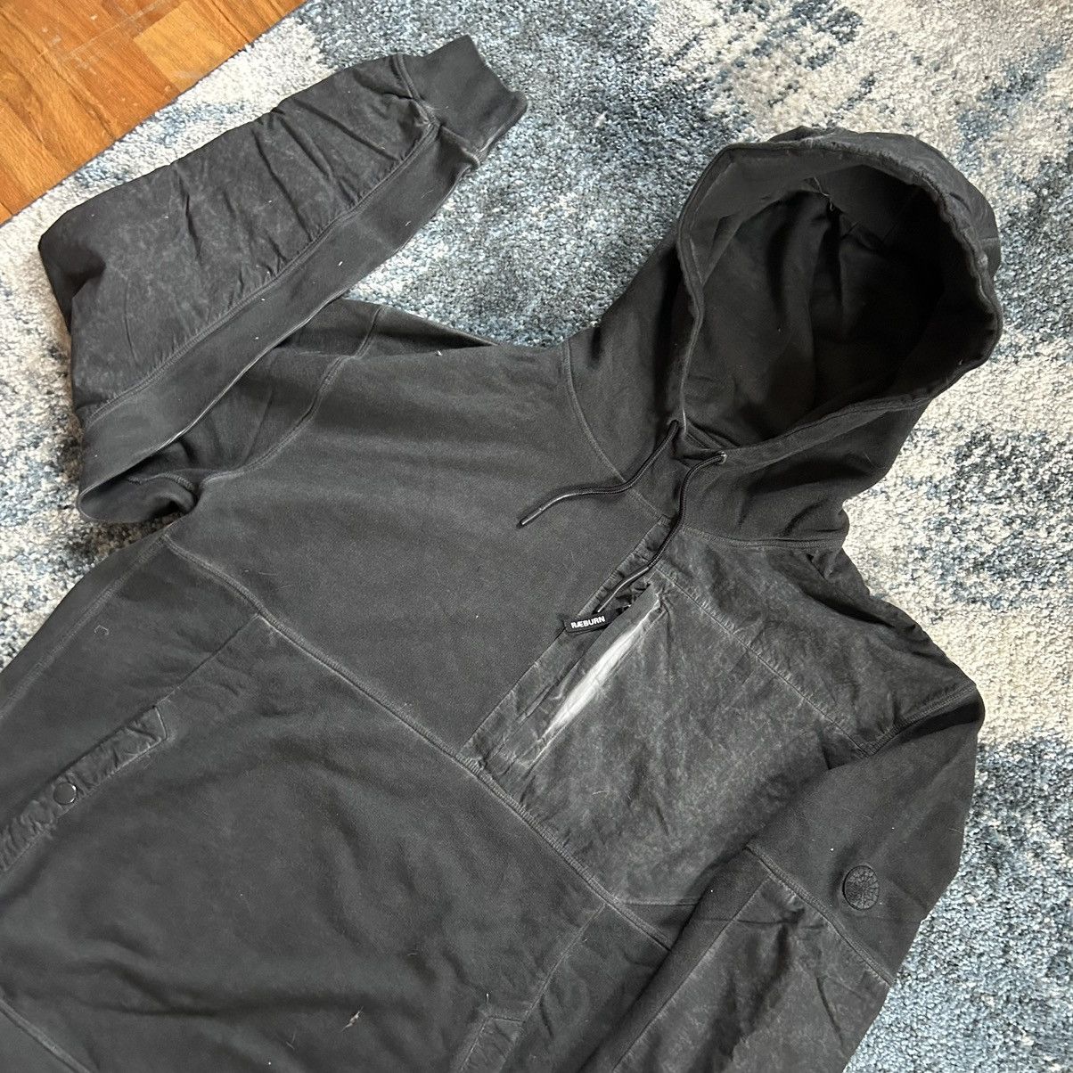 Christopher Raeburn GARMENT DYED ASYMMETRiC CHEST POCKET HOODiE SWEATSHiRT Size US L / EU 52-54 / 3 - 1 Thumbnail