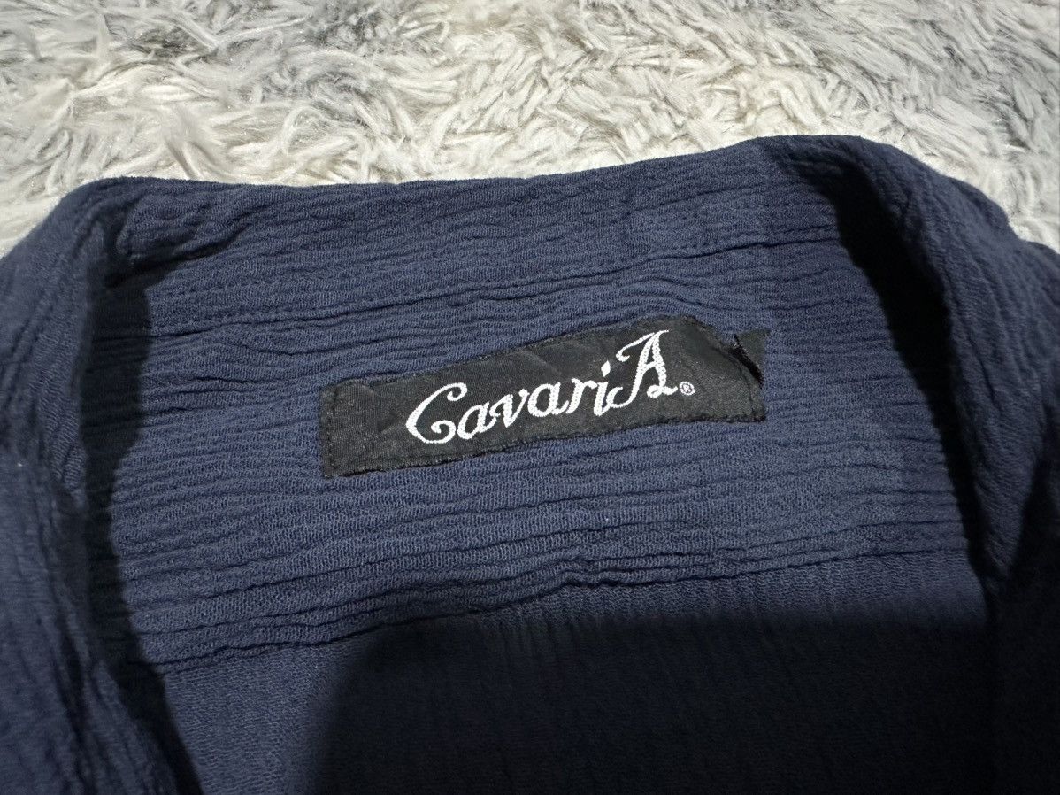 Japanese Brand 🔥Rare Y2K Cavaria Pleats Shirt Button Ups Size US M / EU 48-50 / 2 - 4 Thumbnail