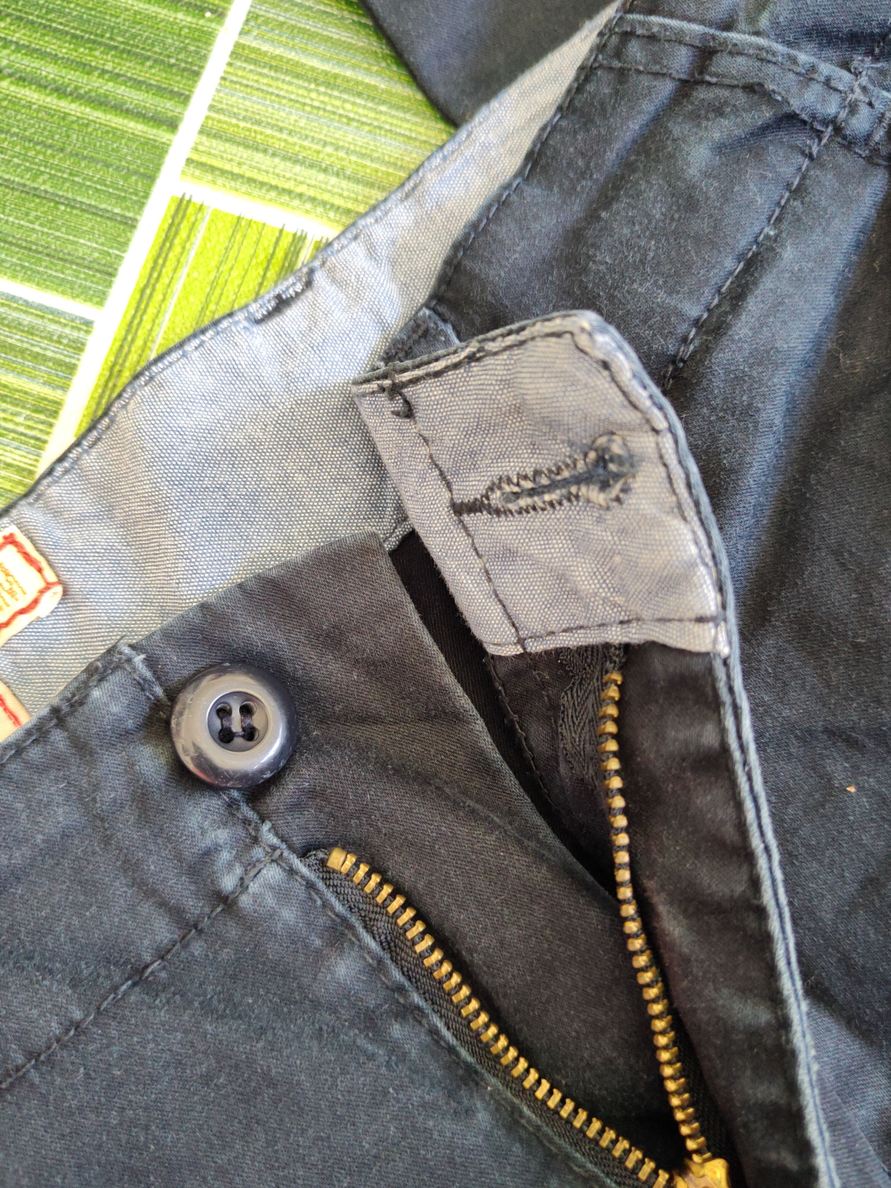 Japanese Brand Kriff Mayer Dark Blue Multipocket Casual Pants #S1821 Size US 31 - 15 Thumbnail