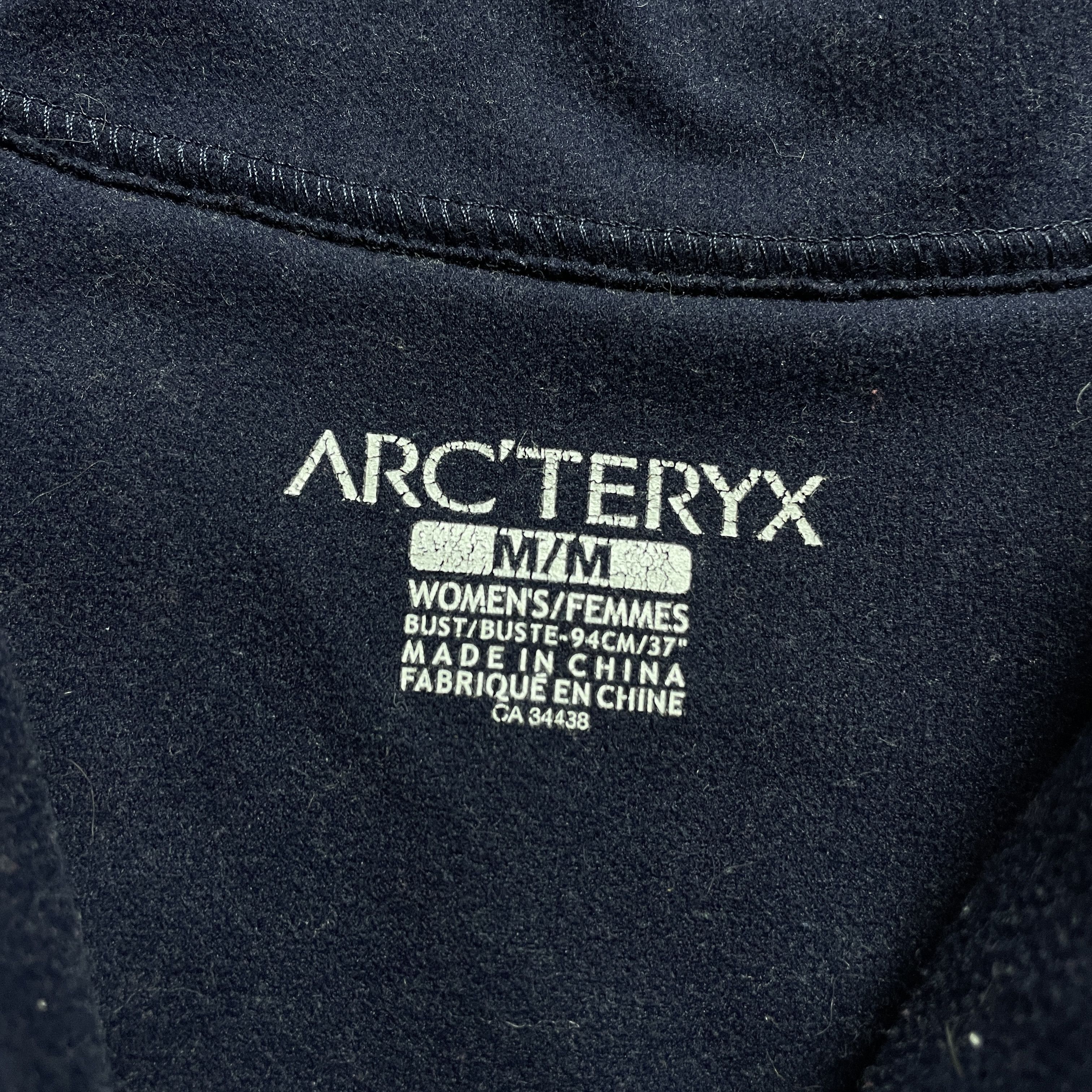 🦎 Arc'teryx Vintage Fleece Womens Warm Full Zip Jacket