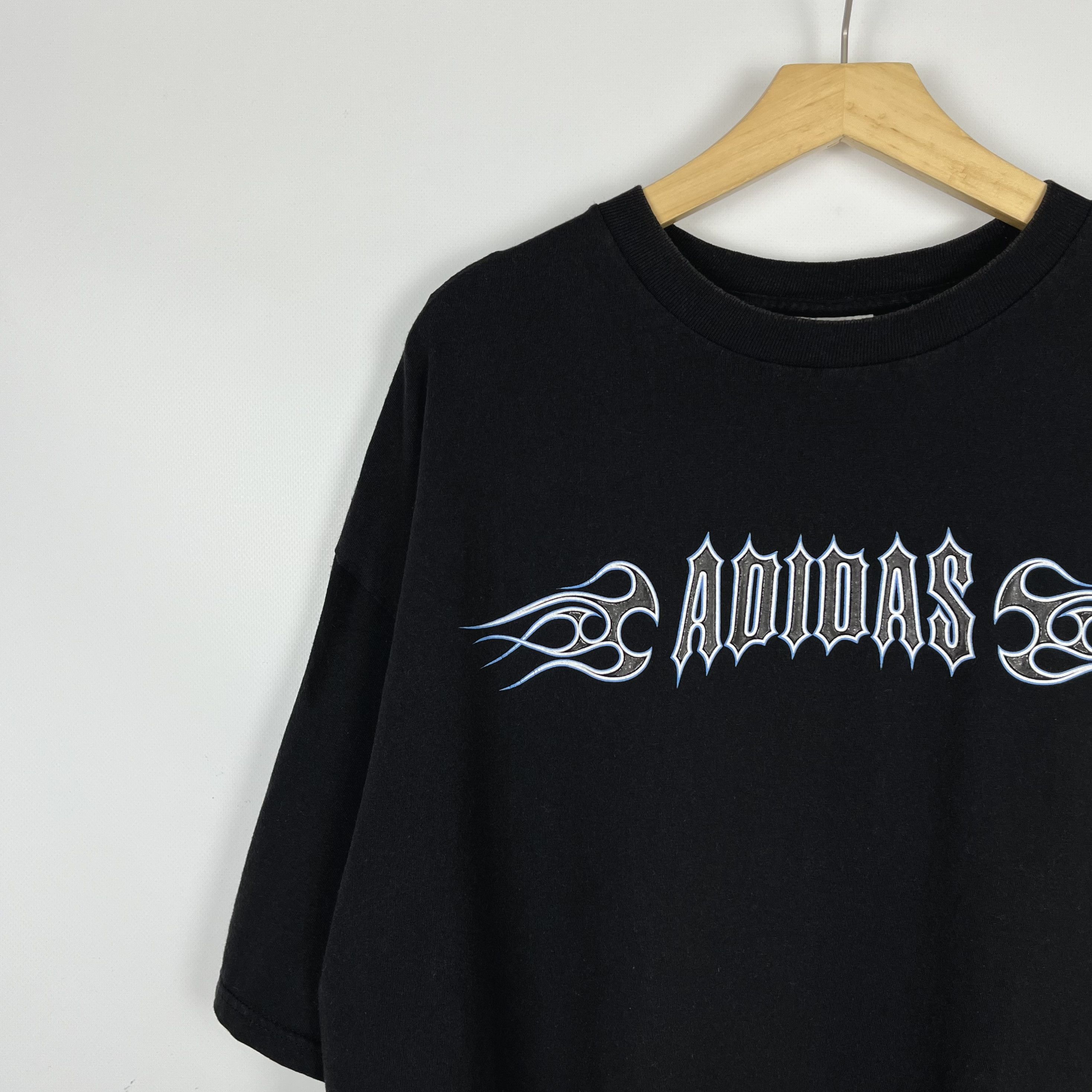 Adidas Vintage Adidas Tribal Big Logo Y2K T Shirt 2000’s Size US XL / EU 56 / 4 - 5 Thumbnail