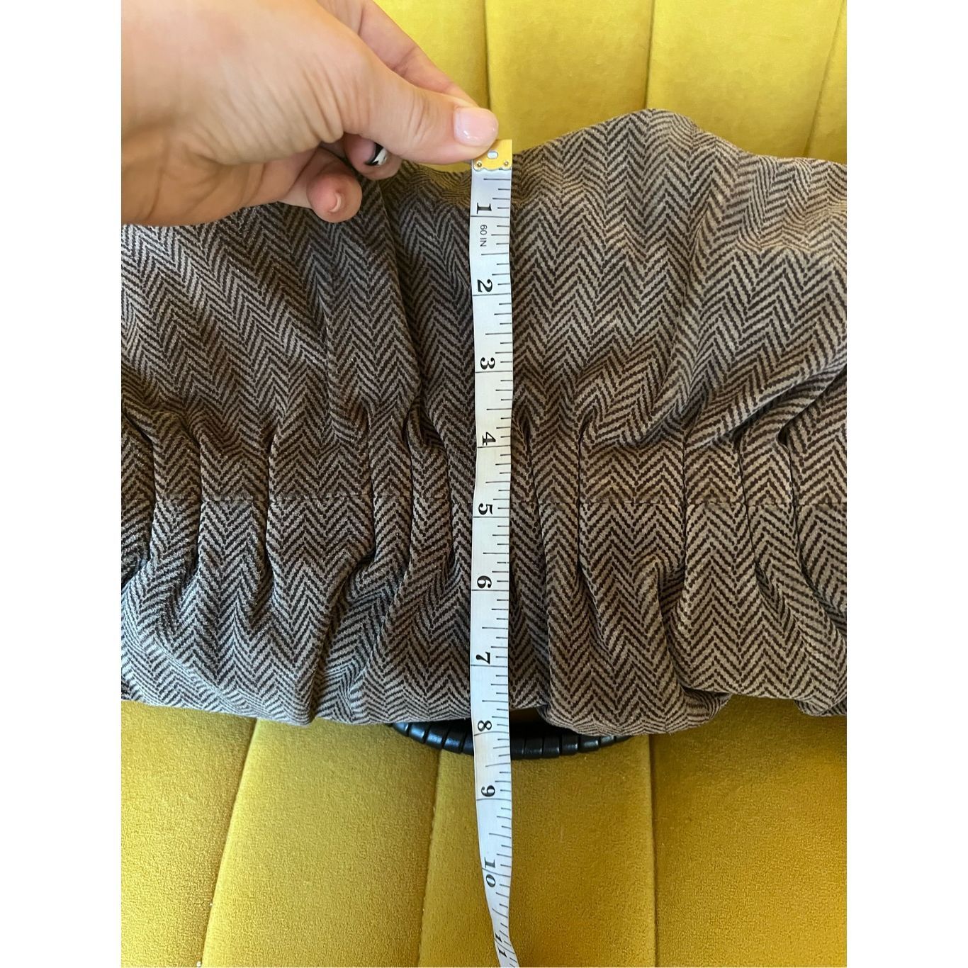 Giorgio Armani Giorgio Armani vintage fabric with Leather Hand Bag Size ONE SIZE - 11 Thumbnail