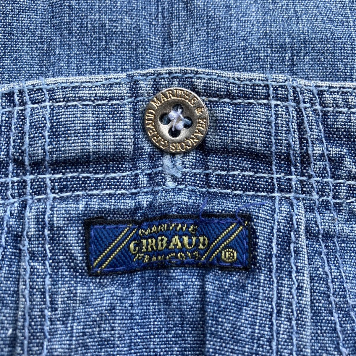 Marithe + Francois Girbaud × Vintage MARITHE FRANCOIS GIRBAUD BUTTON SHIRT O NECK Size US XL / EU 56 / 4 - 4 Thumbnail