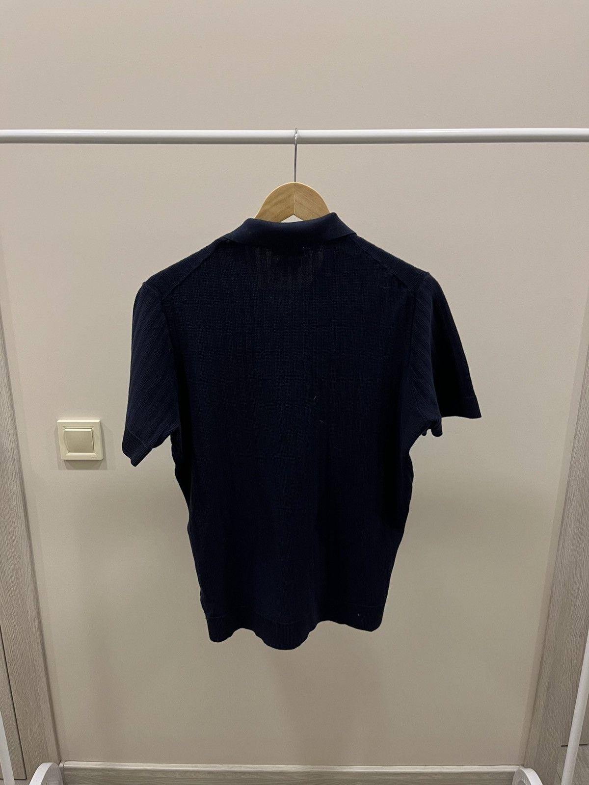 Japanese Brand Vintage Massimo Dutti Luxury Blue Polo T Shirt Casual Size US M / EU 48-50 / 2 - 3 Thumbnail