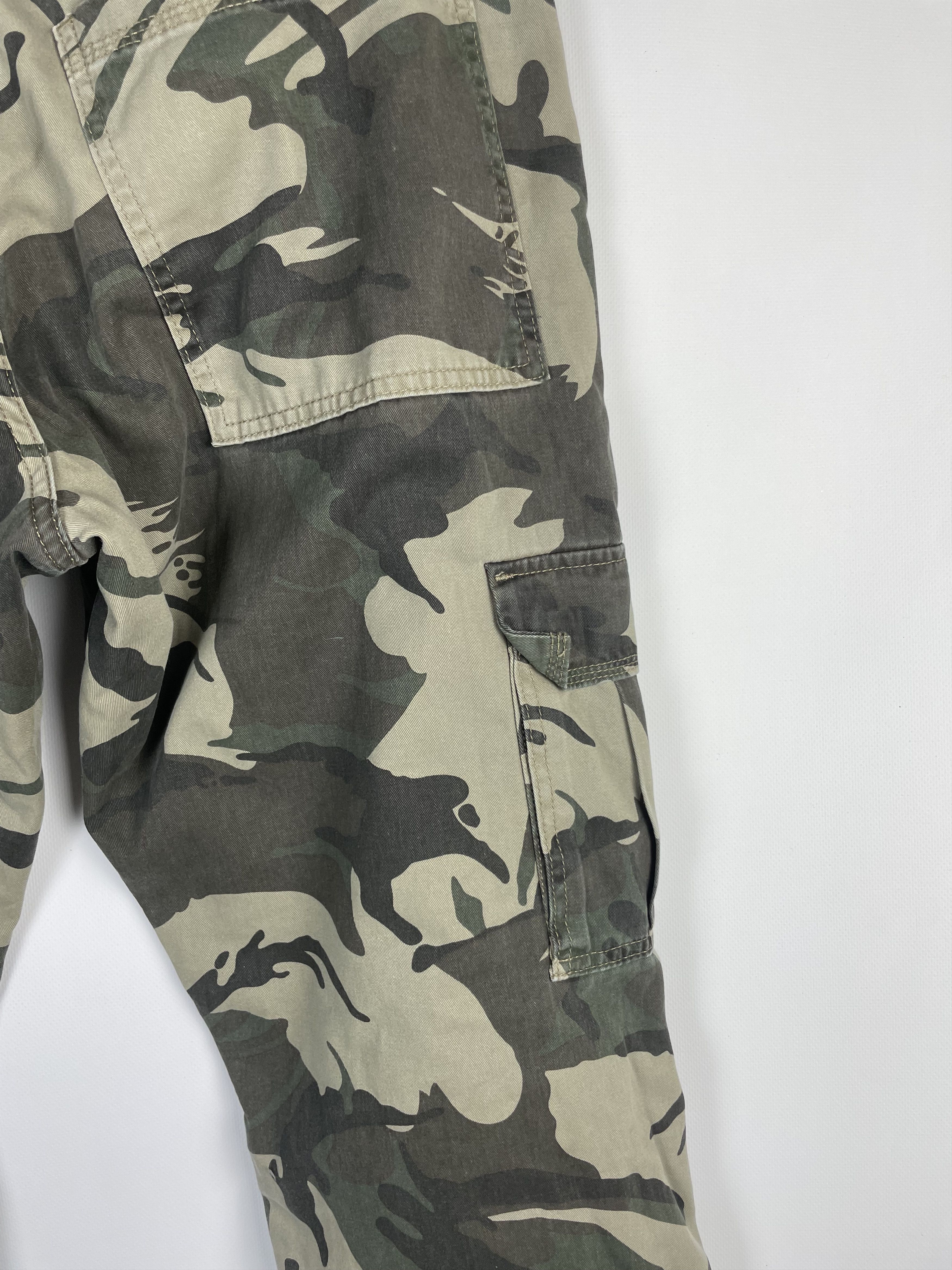 Vintage Vintage Wrangler Cargo Pants Military Baggy Fit y2k Size US 34 / EU 50 - 4 Thumbnail