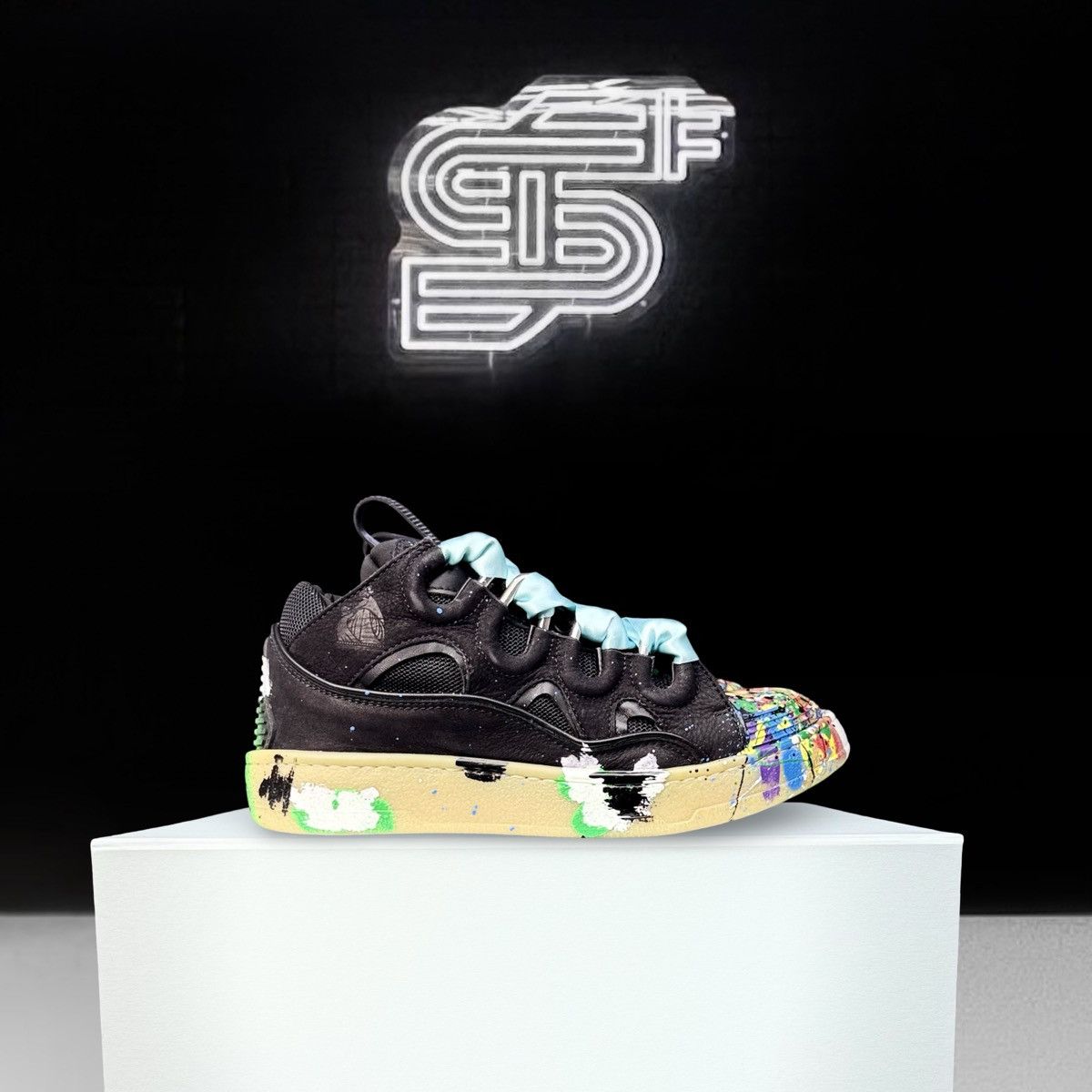 Gallery Dept. × Lanvin Lanvin x Gallery Dept. Curb Sneakers Size US 6 / IT 36 - 1 Thumbnail