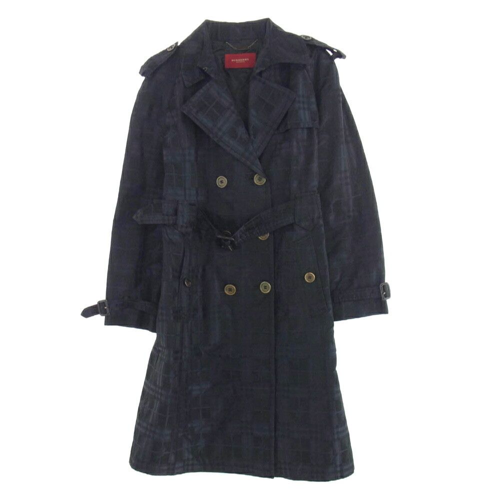 Burberry Red Tag Check Trench Coat Size US XXS / EU 40 - 1 Thumbnail