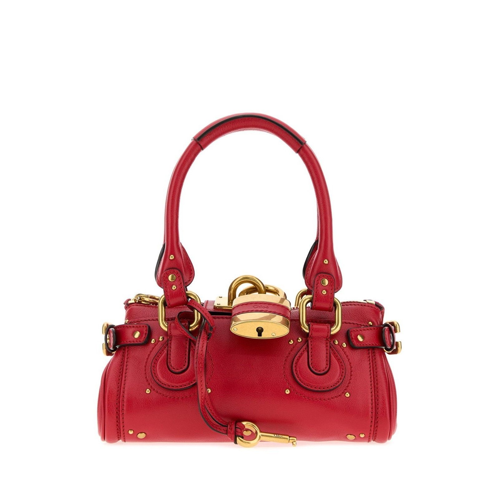 Chloe Chloe Paddington Small Red Top Handle Bag New & Authentic Size ONE SIZE - 1 Thumbnail