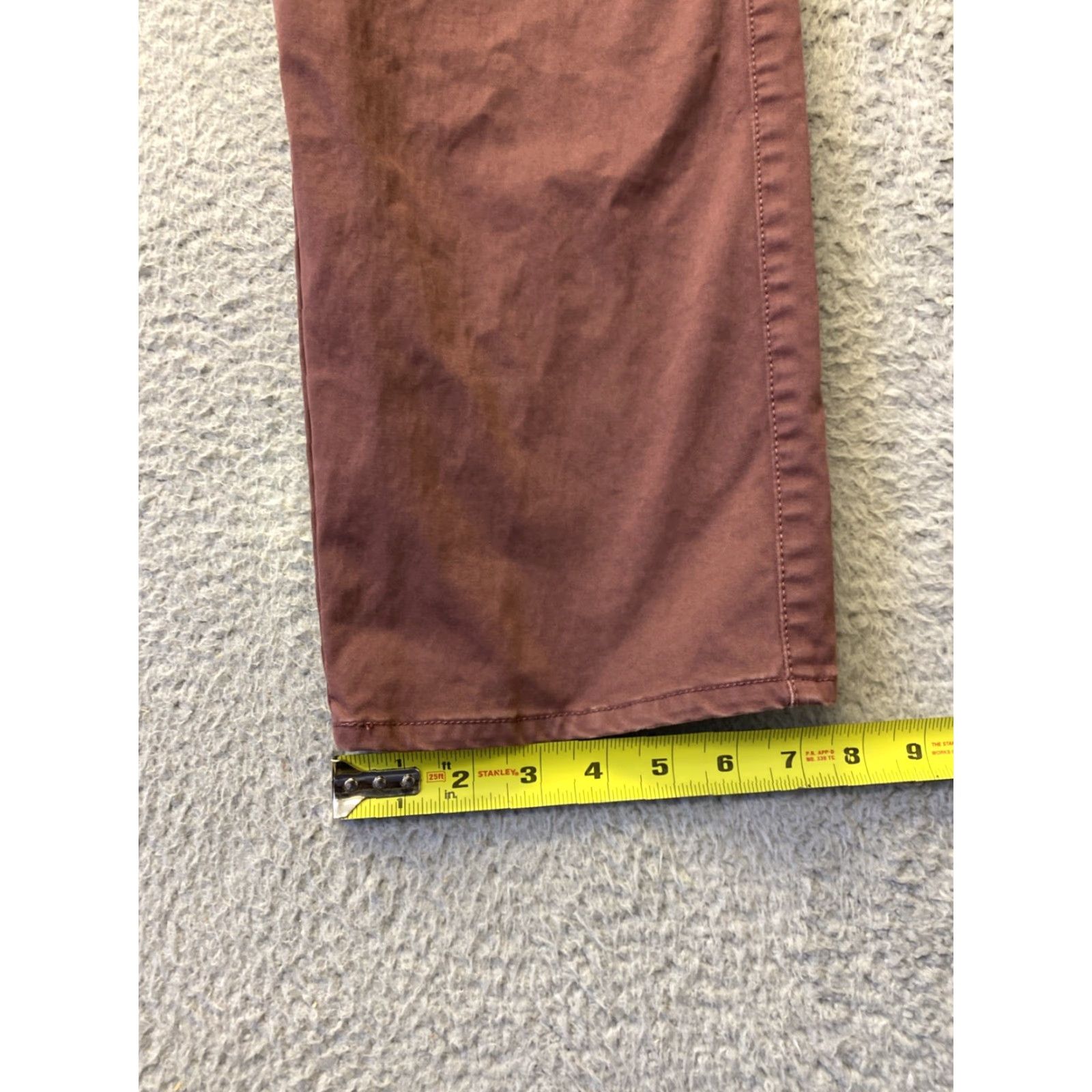 Peter Millar Peter Millar Pants Men’s 33x34 Plum Chino Straight Leg Casual Mens 33 34 Plum Chino Straight Leg Size US 33 - 7 Thumbnail