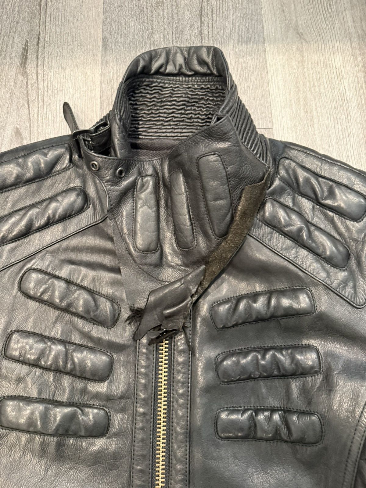 Yasuyuki Ishii Yasuyuki Ishii Leather Biker Jacket Size US L / EU 52-54 / 3 - 5 Thumbnail
