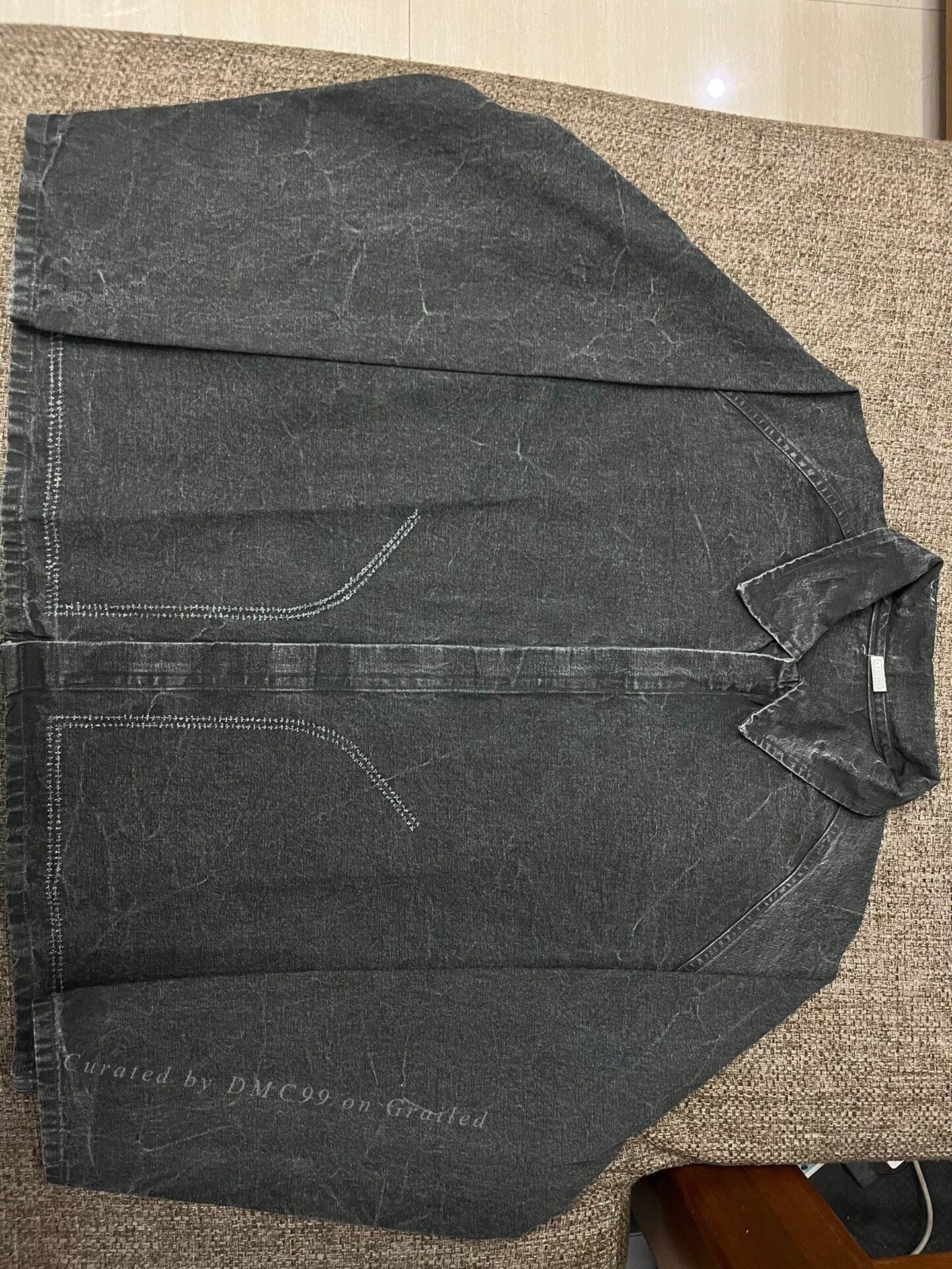 A.PRESSE A.presse 25ss Black Washed Safari Jacket Size US L / EU 52-54 / 3 - 1 Thumbnail