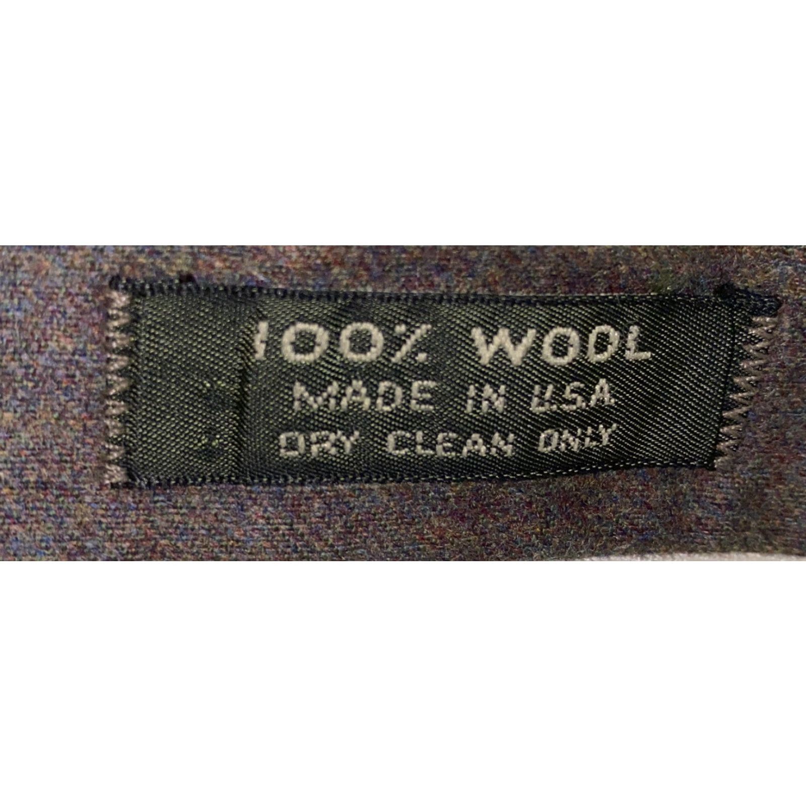 Vintage Keaton Chase Mens Brown Wool USA Made Pleated Dress Pants Pants 37 X 30 Mens Regular Brown Wool Dress Pants Size US 37 - 6 Thumbnail