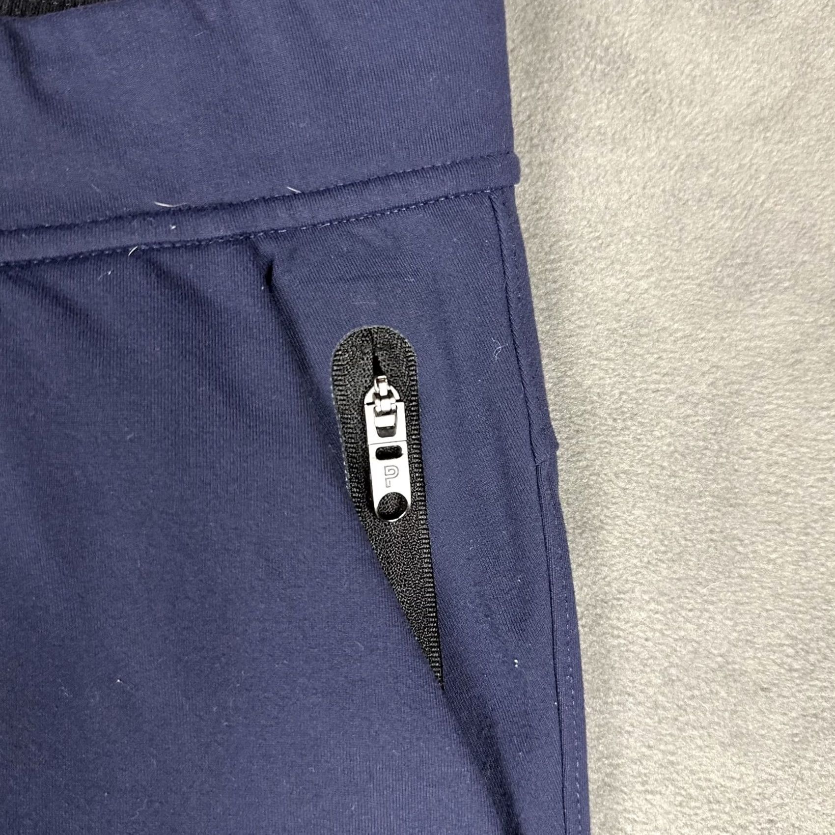 Vintage Public Rec Pants Mens 40x32 Navy Blue All Day Every Day Joggers Zip Pocket Nylon Size US 40 / EU 56 - 5 Thumbnail