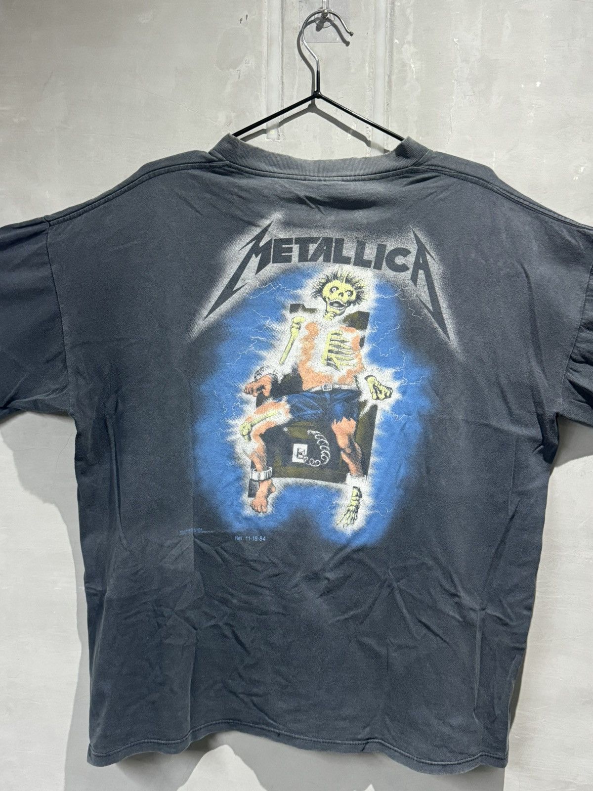Band Tees × Metallica × Vintage Vintage OG 1980s Metallica Metal Up Your Ass Size US XL / EU 56 / 4 - 12 Thumbnail