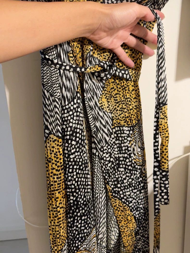 Issey Miyake Issey Miyake size:3 A mid-length cardigan with conch flowe Size XS / US 0-2 / IT 36-38 - 9 Thumbnail