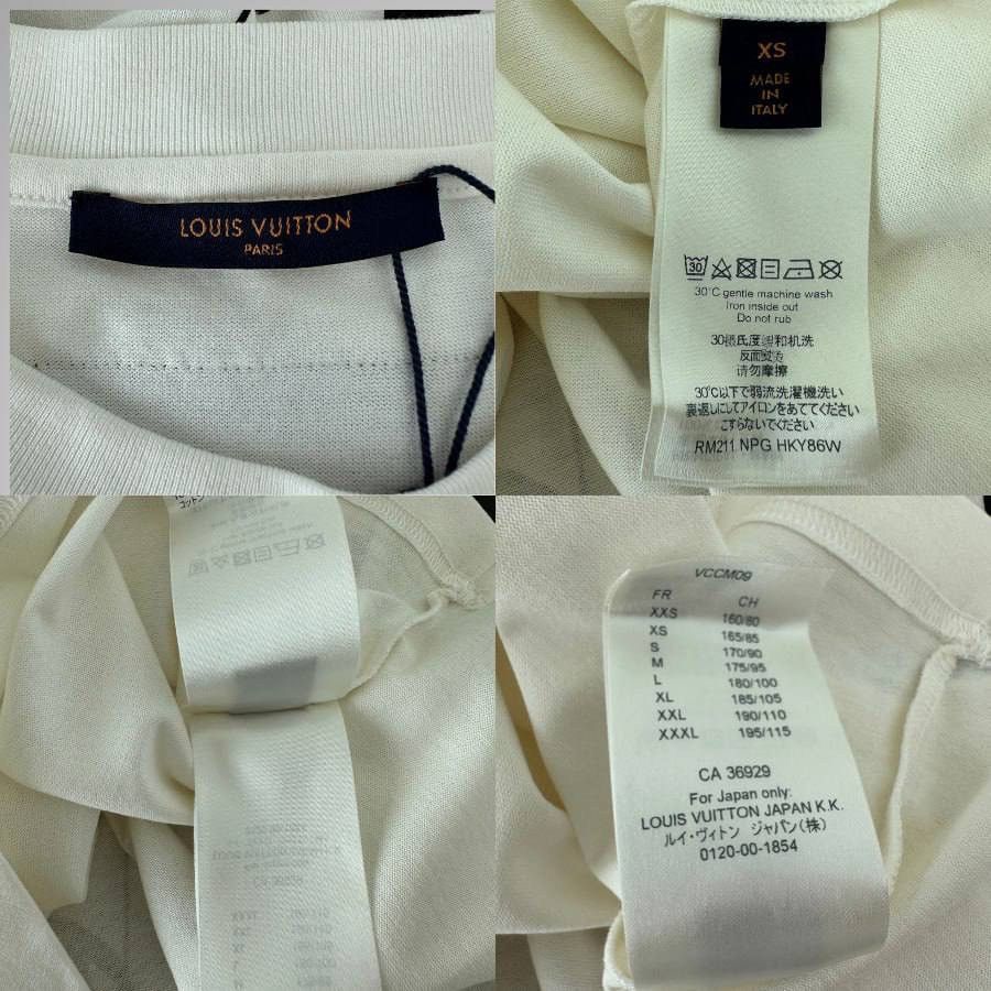 Louis Vuitton LOUIS VUITTON WHITE FLOATING MEN T-SHIRT Size US XS / EU 42 / 0 - 3 Thumbnail