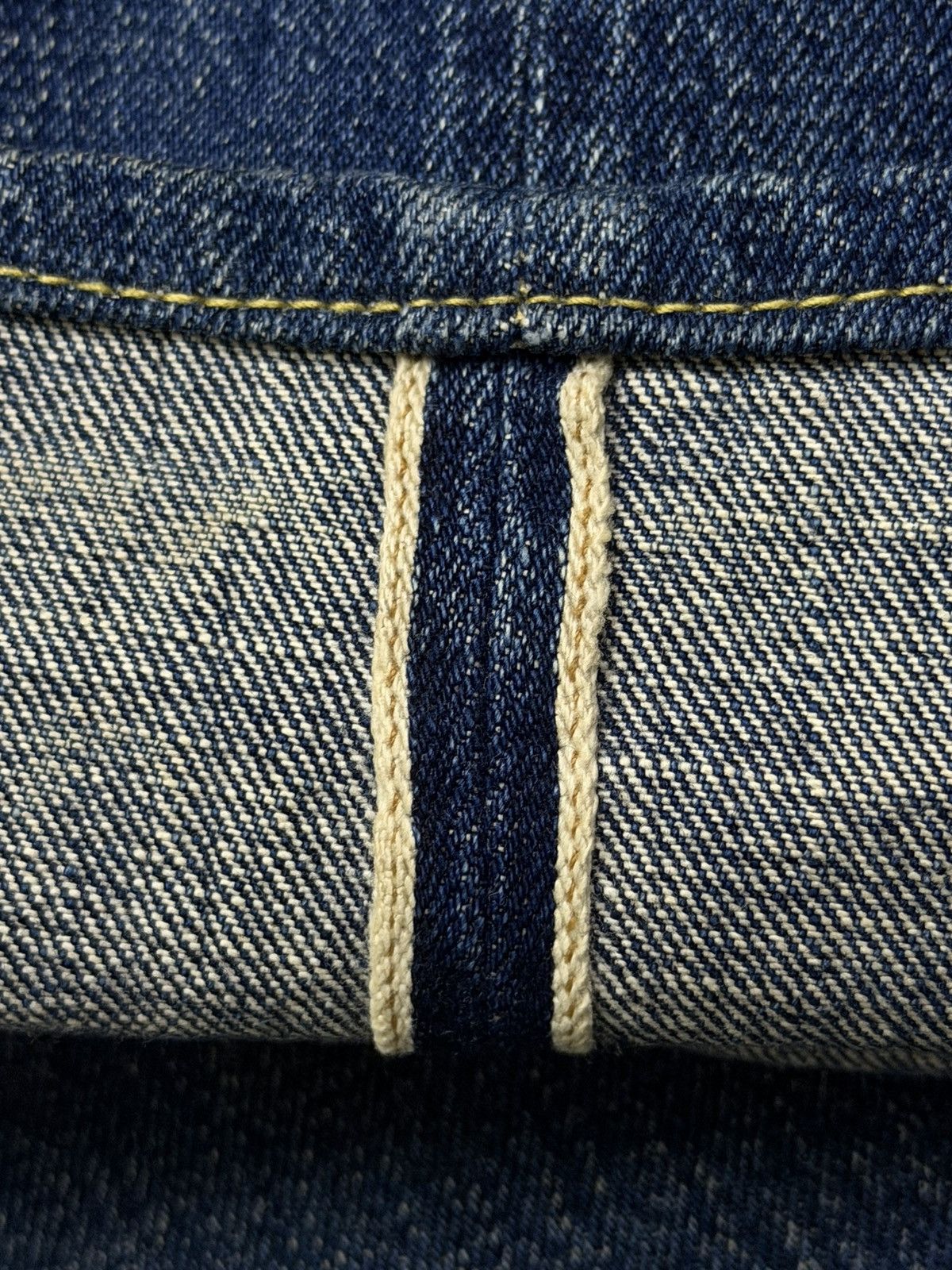 Denime Vintage 90s Denime Selvedge Denim Jeans Made in Japan | W33 Size US 33 - 10 Thumbnail