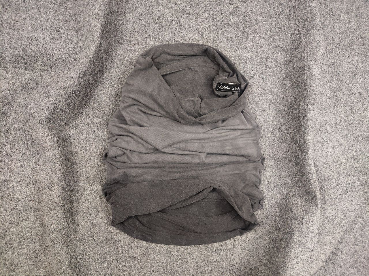 Other Barbara Speer Avant Garde Design Organic Cotton scarf collar Size ONE SIZE - 1 Thumbnail