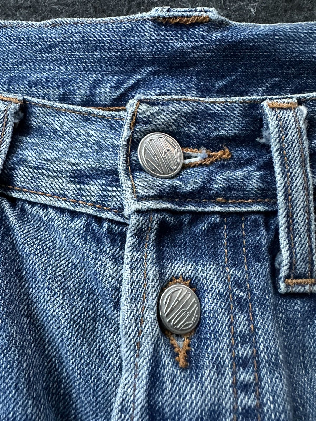 Replay Replay 901 Made in Italy Distressed Vintage Denim D514 Size US 30 / EU 46 - 13 Thumbnail