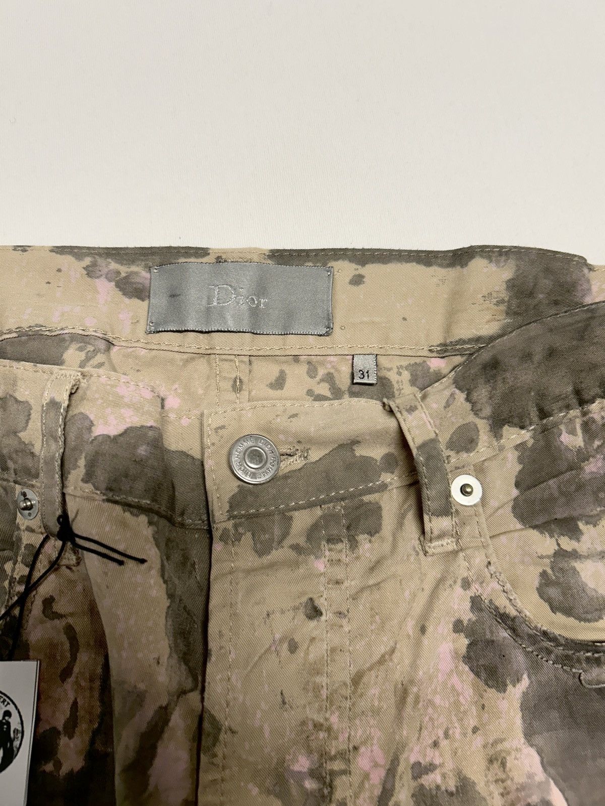 Dior 2010 Work Pants Beige Size US 31 - 6 Thumbnail