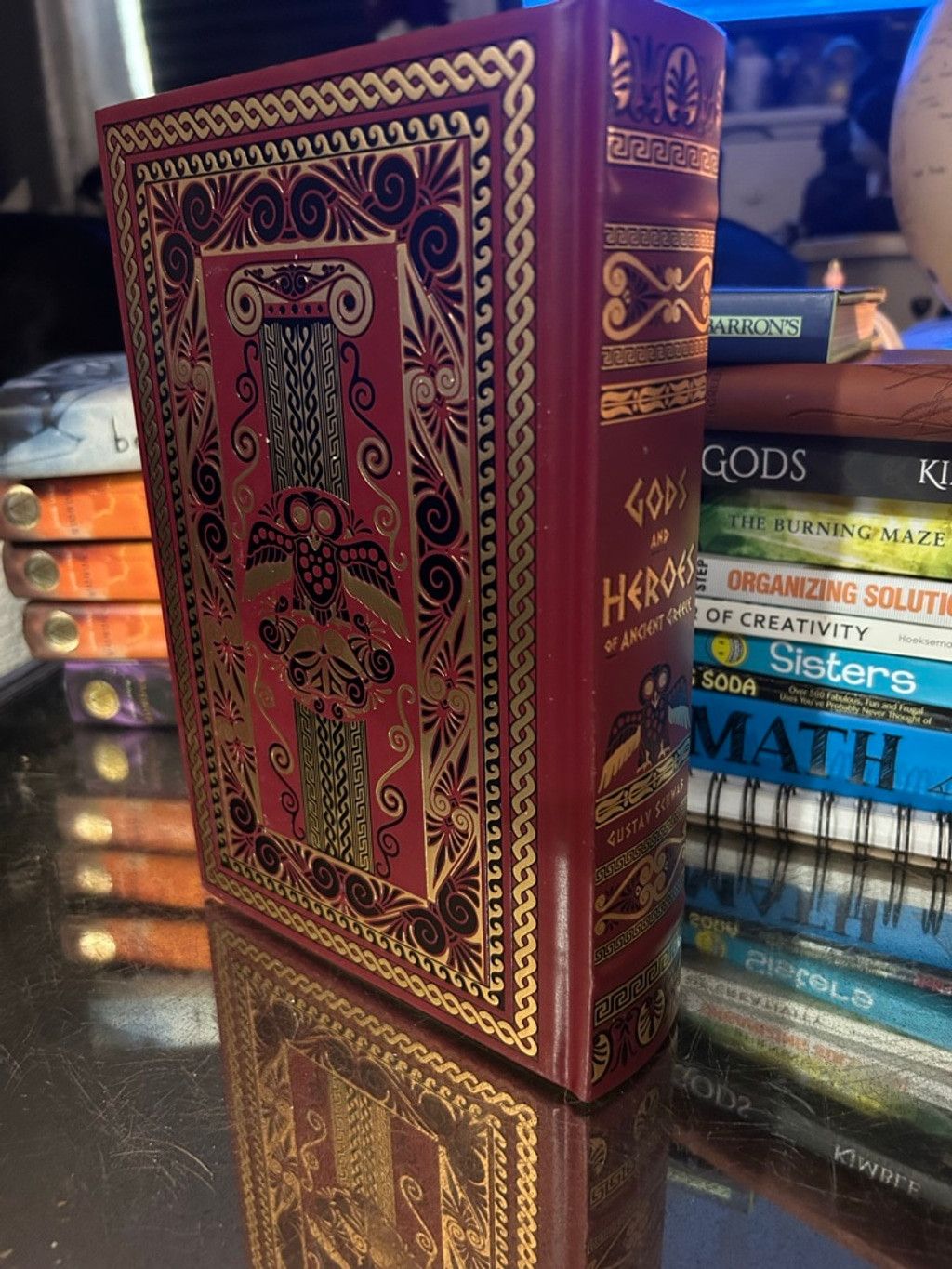 The Unbranded Brand Unbranded Coffee Table Book One Size Red Gold Gods & Heroes Size ONE SIZE - 3 Thumbnail