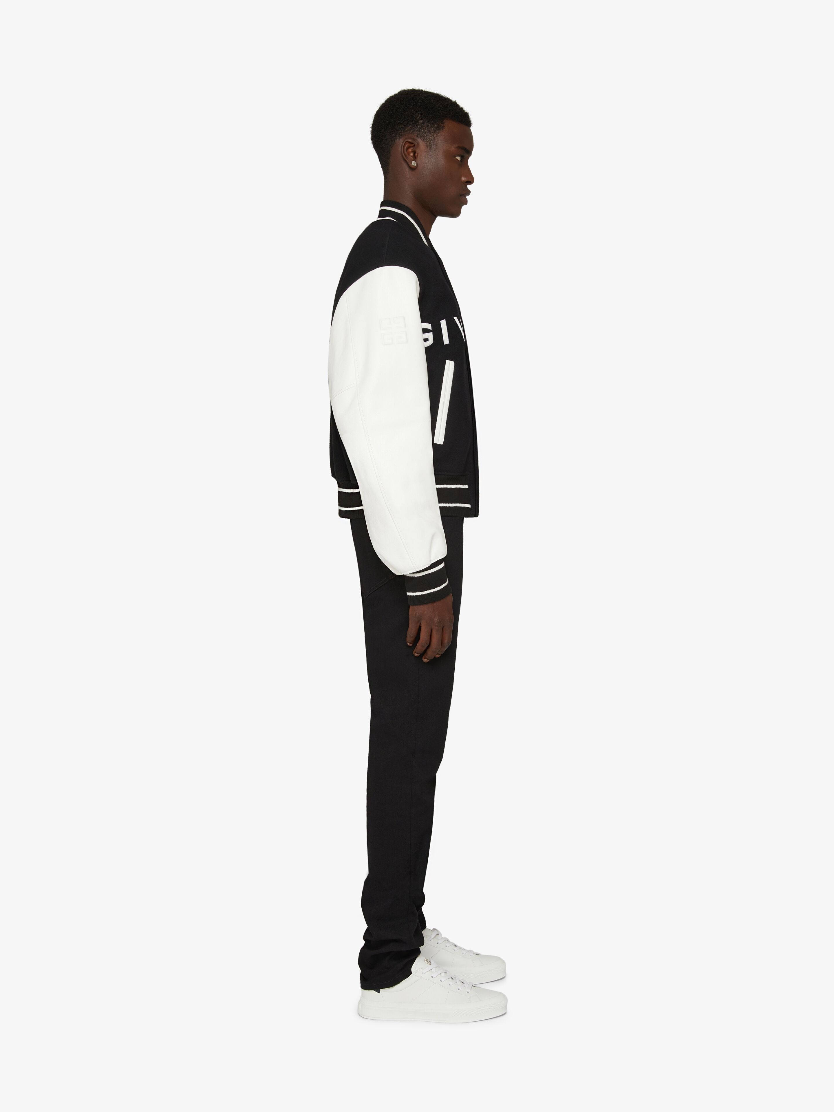 Givenchy o1srvl11e0725 Varsity Wool in Black/White Size US S / EU 44-46 / 1 - 3 Thumbnail