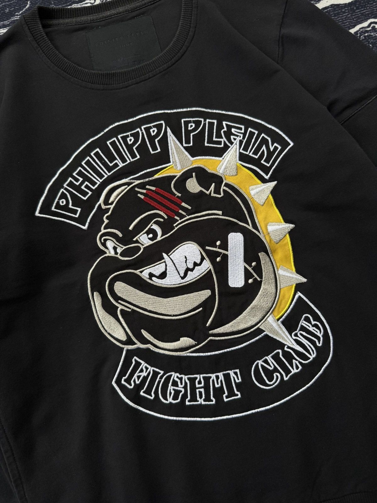 Philipp Plein Philipp plein homme fight club buldog sweatshirt crewneck Size M / US 6-8 / IT 42-44 - 3 Thumbnail