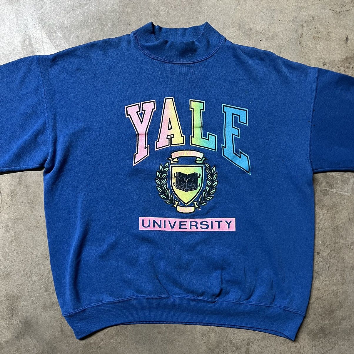 Vintage Vintage 90’s Yale University 🇺🇸 Crewneck Sweater Size US L / EU 52-54 / 3 - 2 Thumbnail