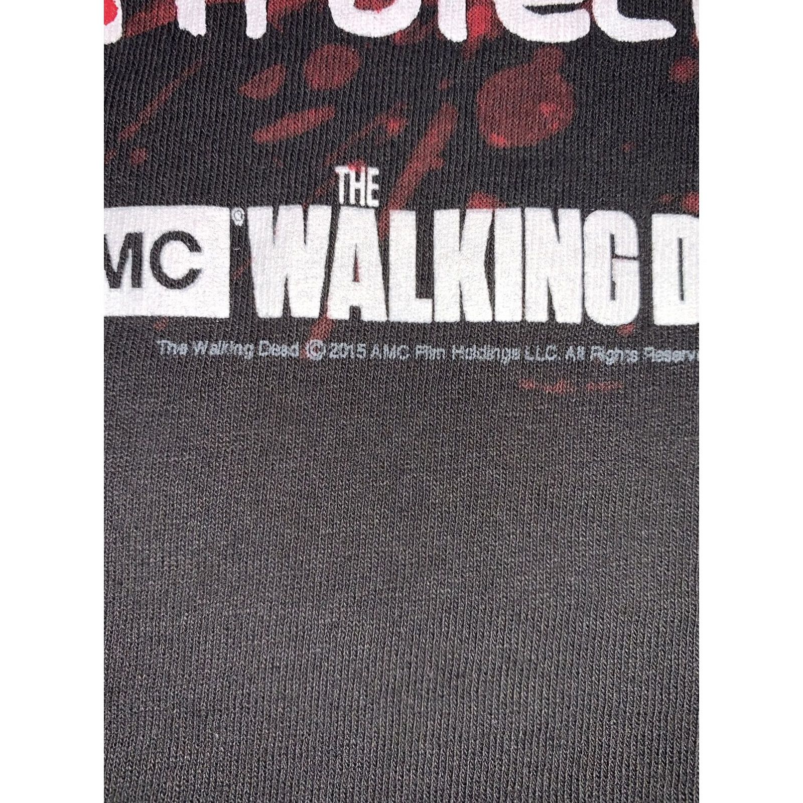 Vintage The Walking Dead Daryl Dixon T-Shirt To Do List Funny Adult S Black Crew Neck Short Sleeve Cotton Blend Unisex Size US S / EU 44-46 / 1 - 3 Thumbnail