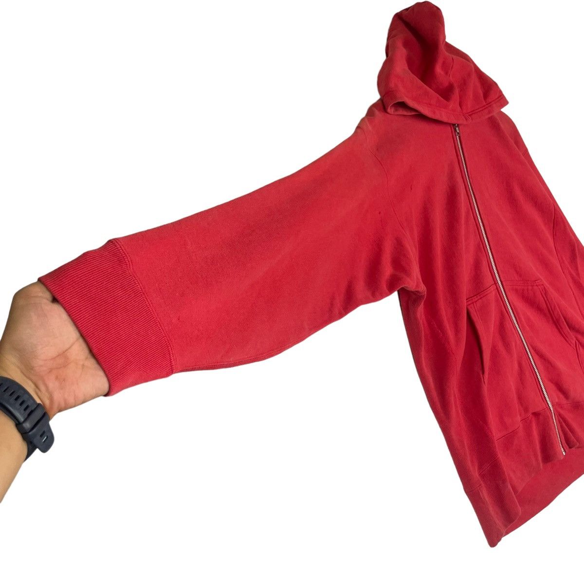 Dickies Vintage Red Zipper Hoodie Dickies Size US L / EU 52-54 / 3 - 6 Thumbnail