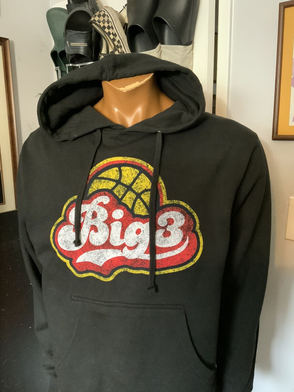 Independent Trading Co. Big 3 Basketball Ice Cube Black Pullover Sweatshirt Hoodie Size US M / EU 48-50 / 2 - 8 Thumbnail