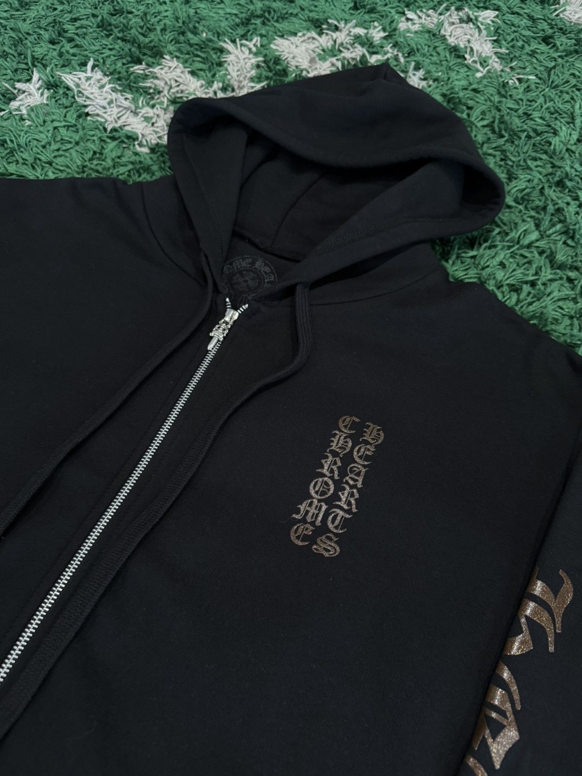 Chrome Hearts Chrome Hearts Vertical Logo Zip Up Size US L / EU 52-54 / 3 - 2 Thumbnail
