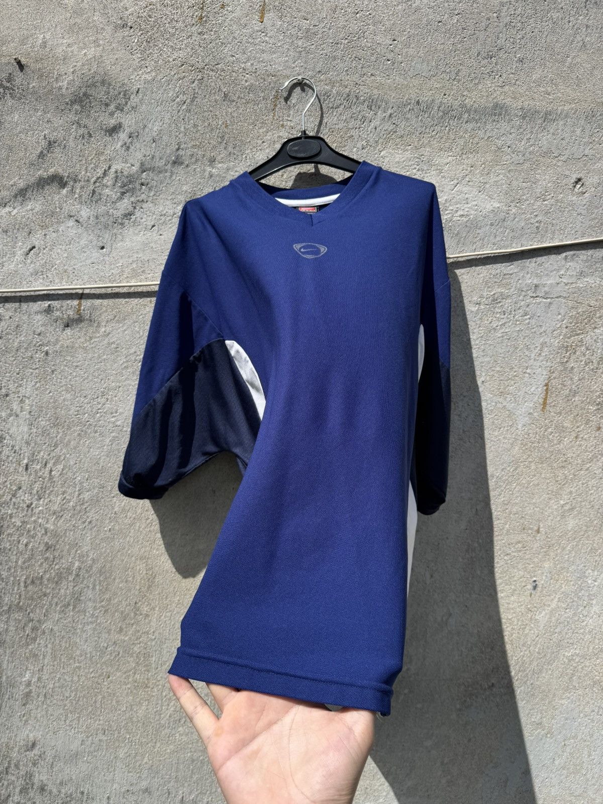 Nike 00s Paris Saint Germain Oversized Jersey Y2K Blokecore XL Size US XL / EU 56 / 4 - 9 Thumbnail