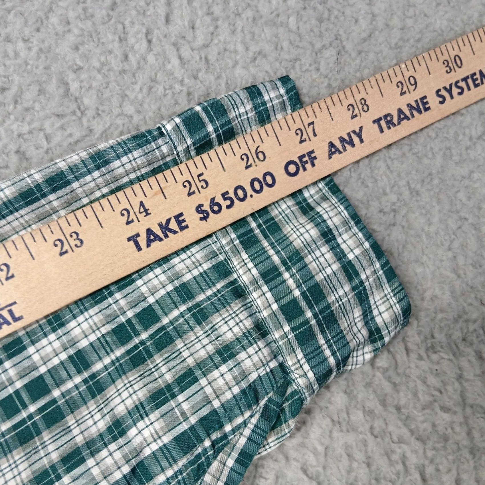 Eddie Bauer Eddie Bauer Guide Plaid Shirt Mens Big & Tall Green Vented Long Sleeve Button Size US XXL / EU 58 / 5 - 6 Thumbnail